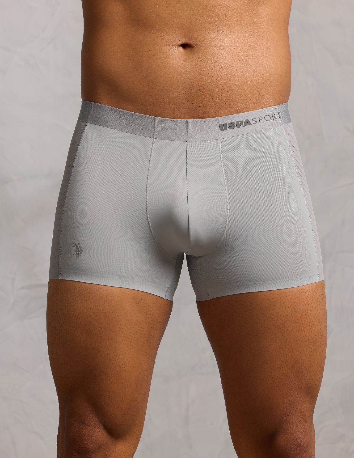 Micro Fibre Seamless High Stretch Trunk Grey - U.S. POLO ASSN. | Large