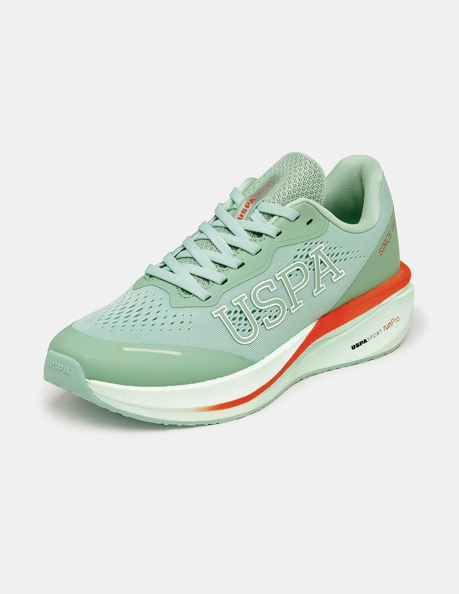 Men Rainer USPA Sport Runpro Running Shoes Light Green - U.S. Polo Assn. India | Large
