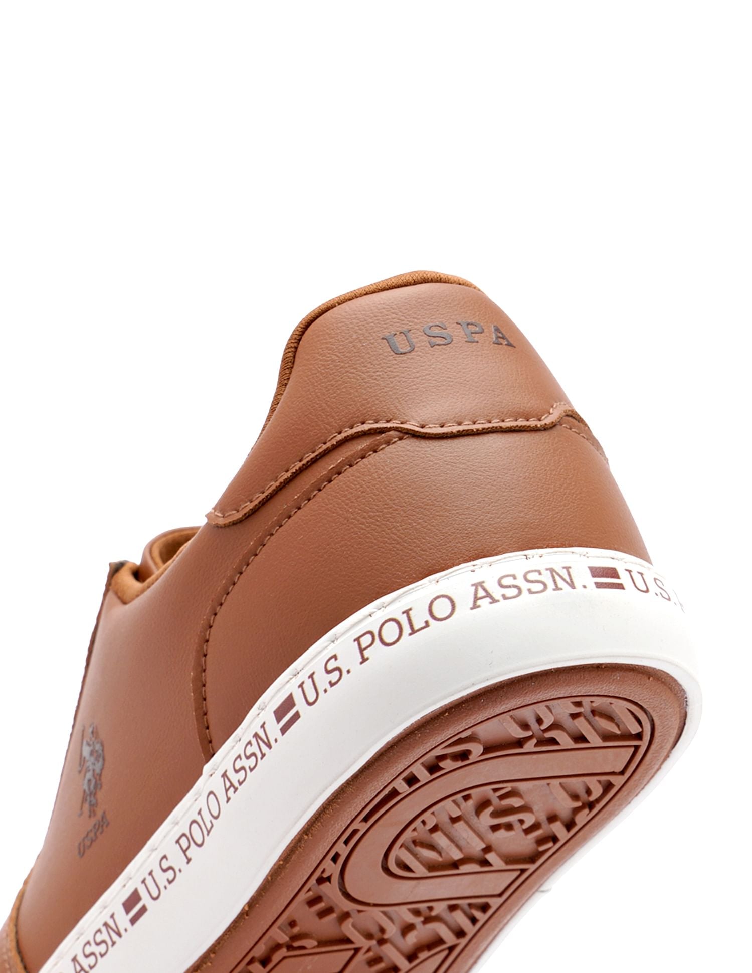Men Contrast Midsole Conrad Sneakers Tan - U.S. POLO ASSN. | Large