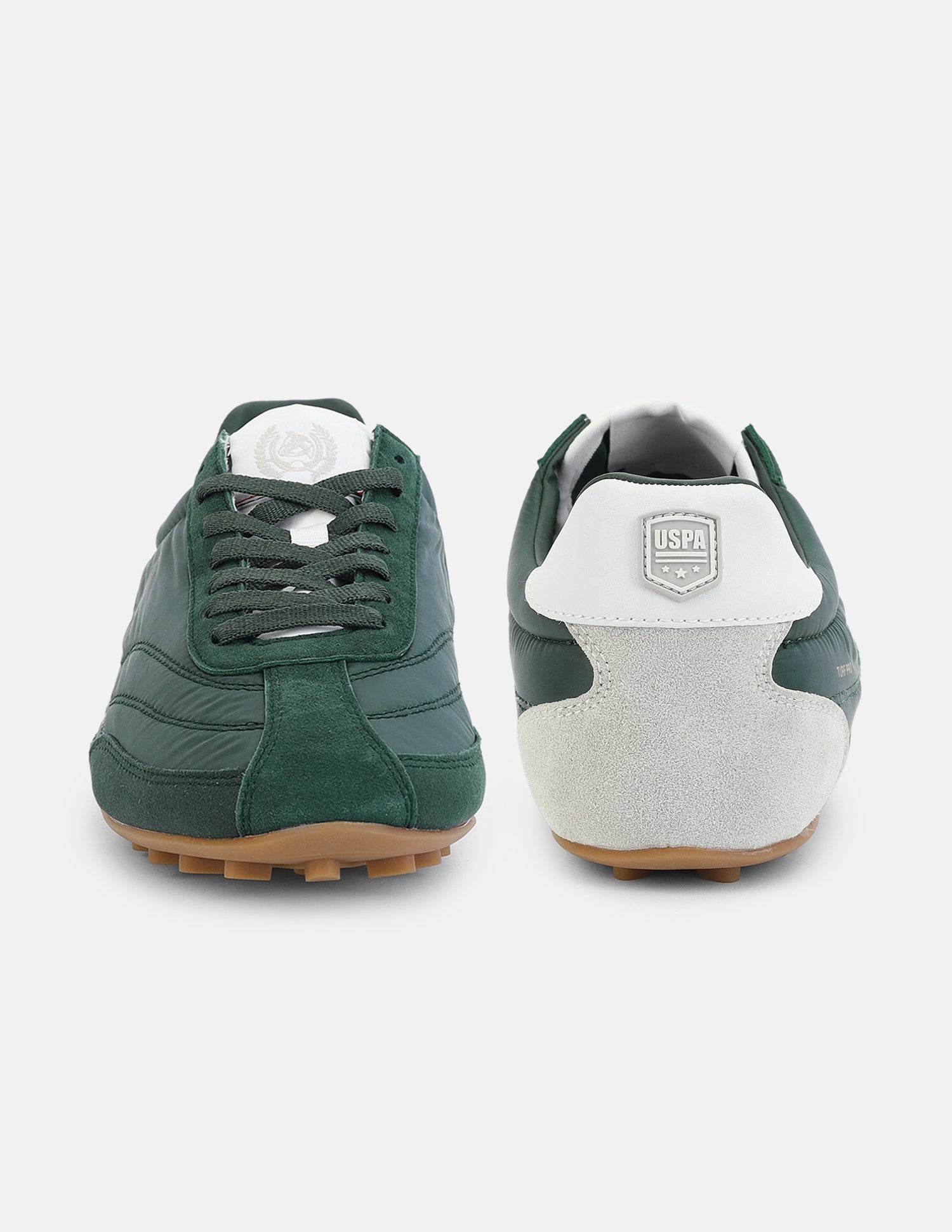 Colour Blocked Turf Pro Sneakers Green - U.S. Polo Assn. India | Large