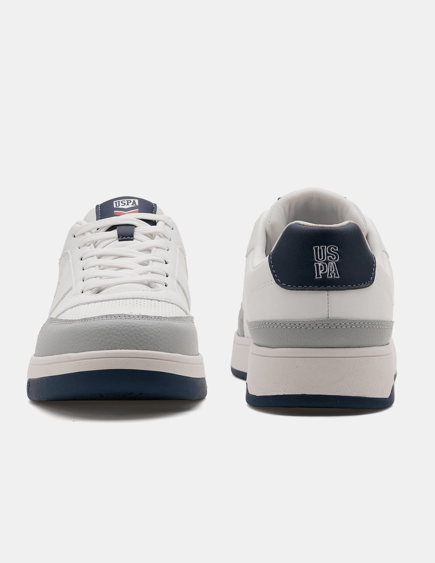 Men Colour Blocked Simon 2.0 Sneakers Light Grey - U.S. Polo Assn. India | Large