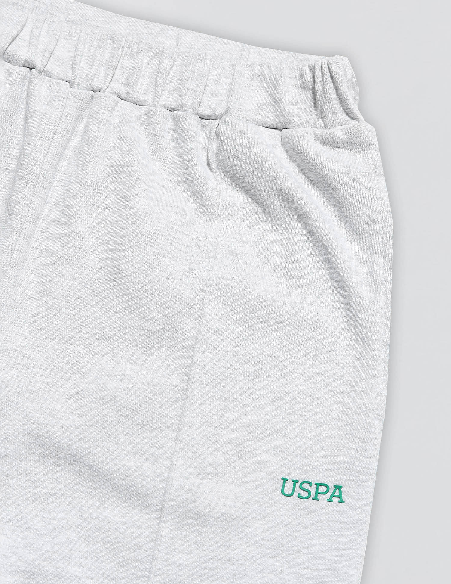 Straight Fit Lounge Trousers Light Grey - U.S. POLO ASSN. | Large