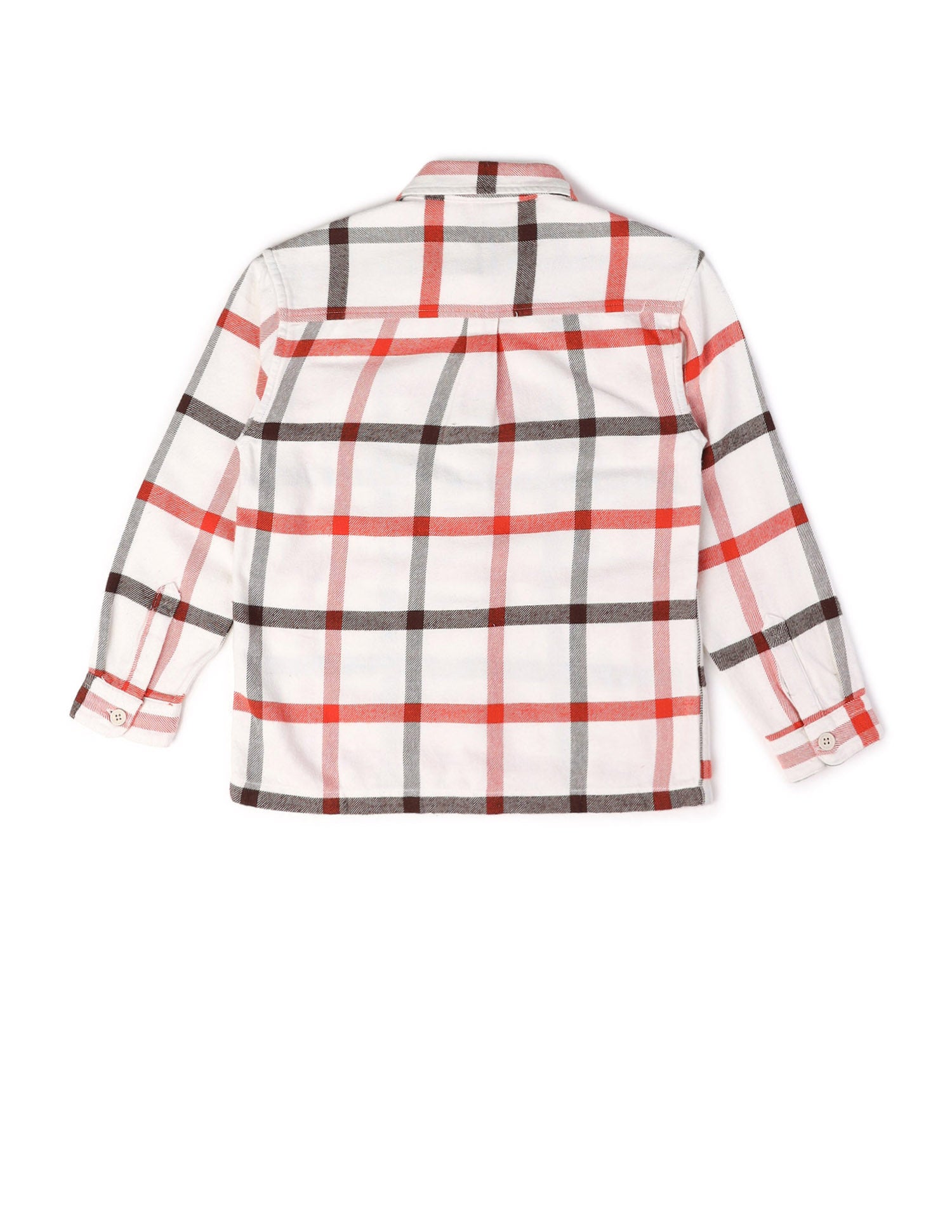 Boys All Over Printed Twill Shirt Beige - U.S. POLO ASSN. | Large