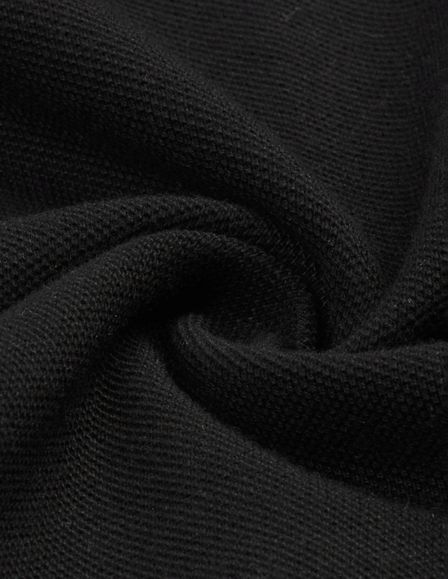 Solid Slim Fit Polo Shirt Black - U.S. Polo Assn. India | Large