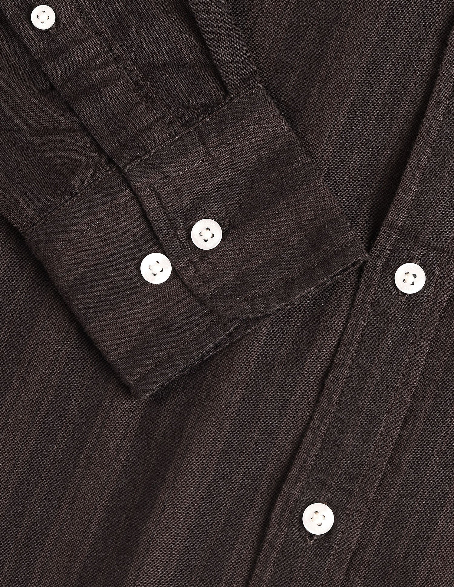 Tailored Fit Striped Shirt Brown - U.S. Polo Assn. India | Large