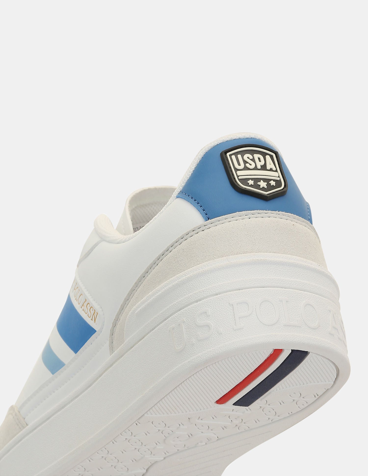 Men Colt Striped Sneakers White - U.S. POLO ASSN. | Large