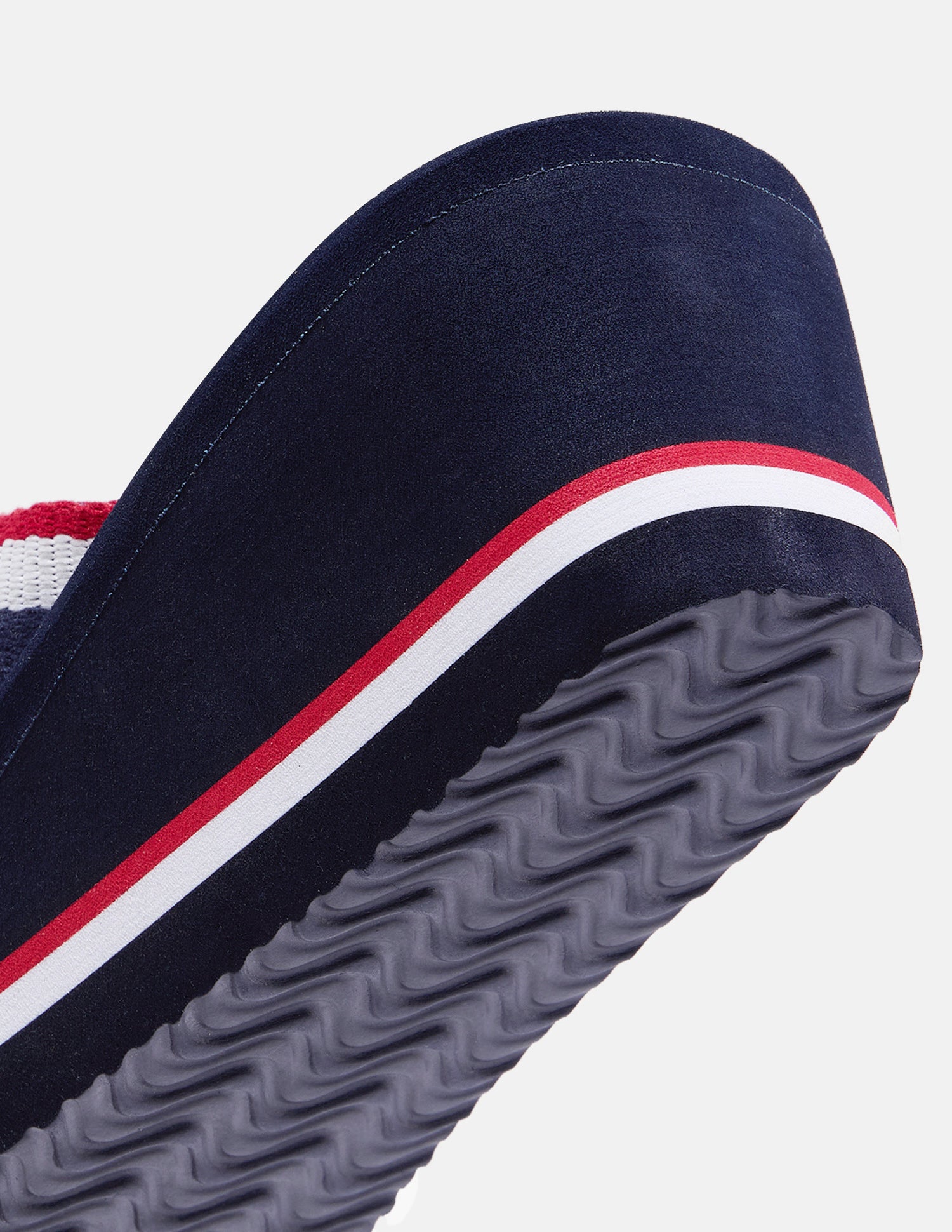 Saray Striped Flip Flop Wedge Sandals Navy - U.S. Polo Assn. India | Large