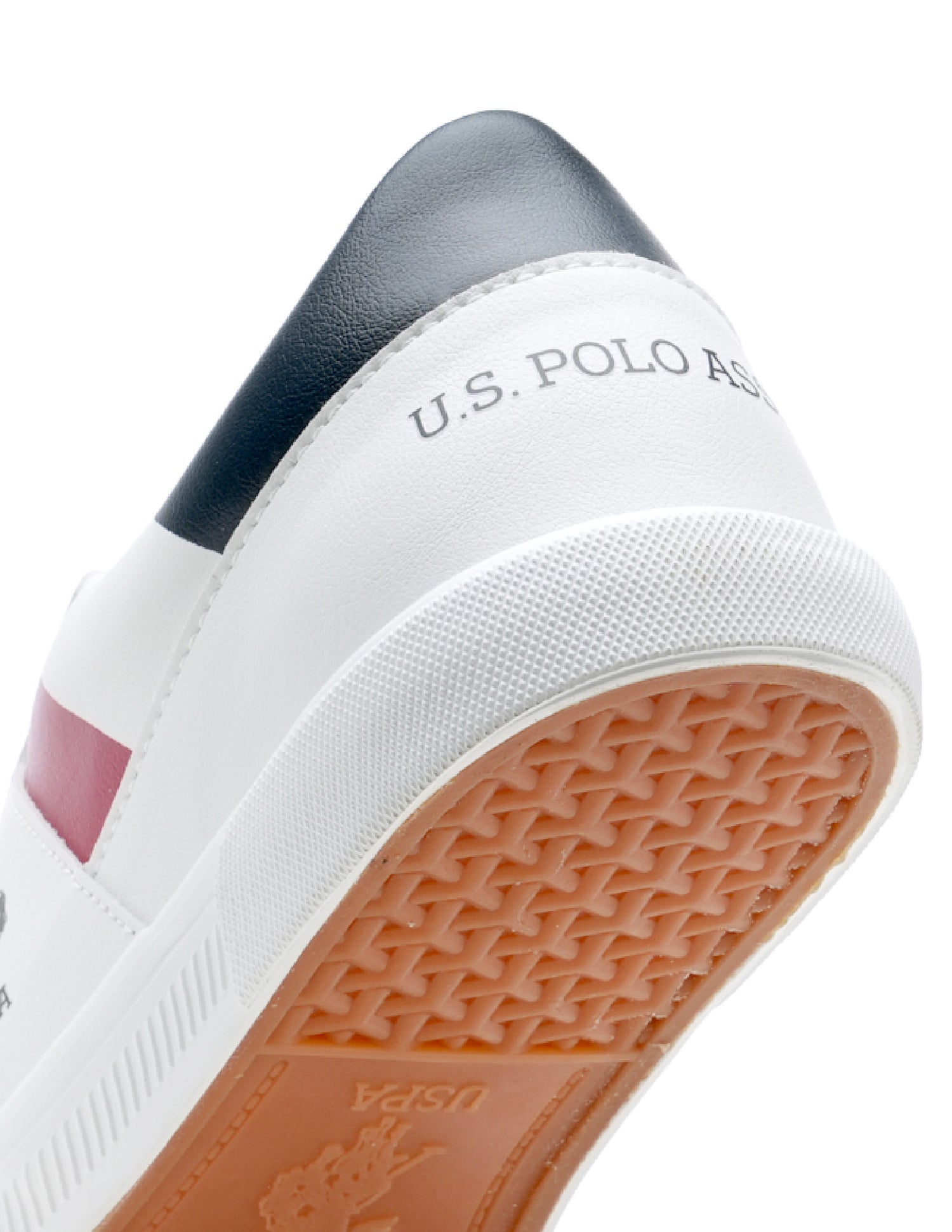 Men Lace-Ups Round Toe Narlin 3.0 Sneakers White - U.S. Polo Assn. India | Large