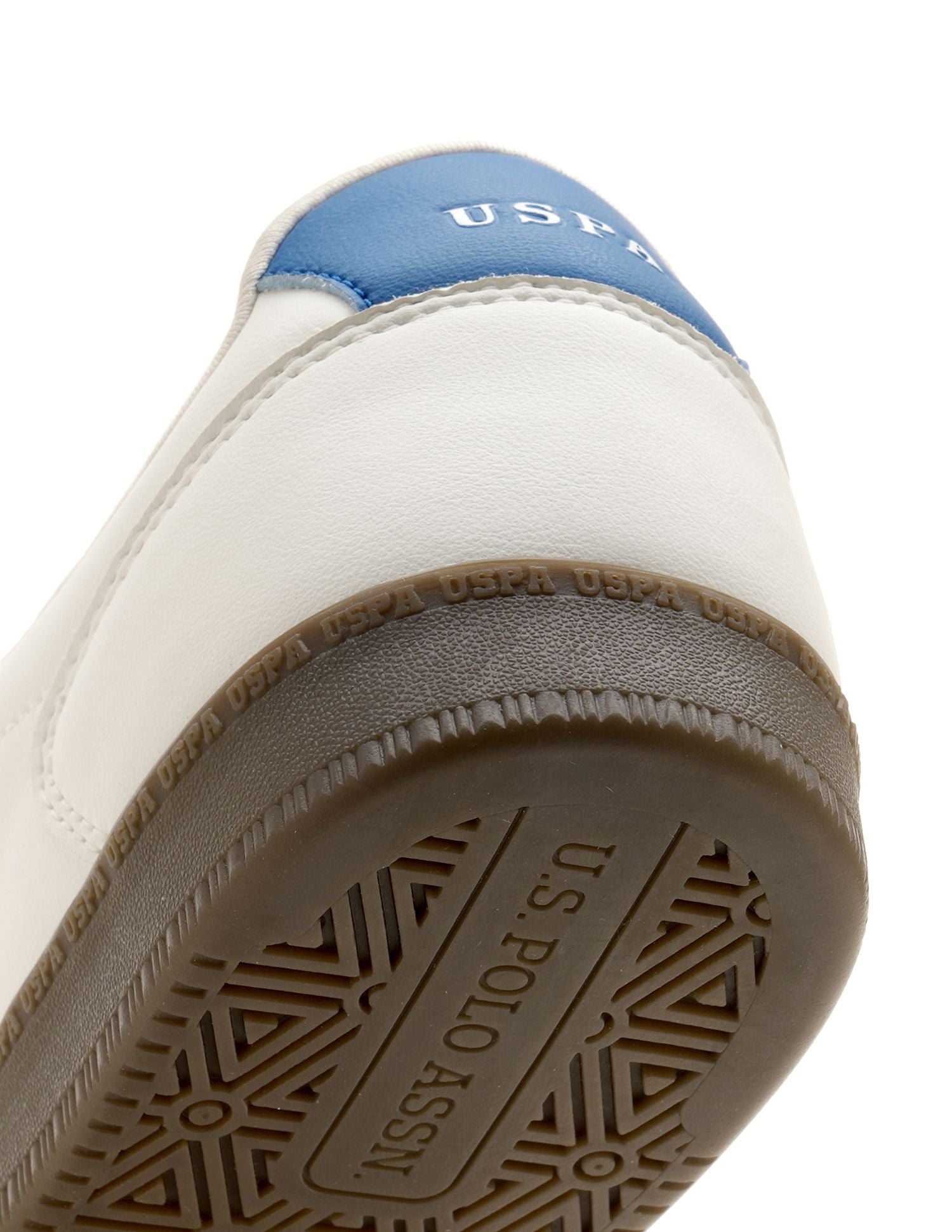 Men Hilton Colourblocked Sneakers Off White - U.S. Polo Assn. India | Large