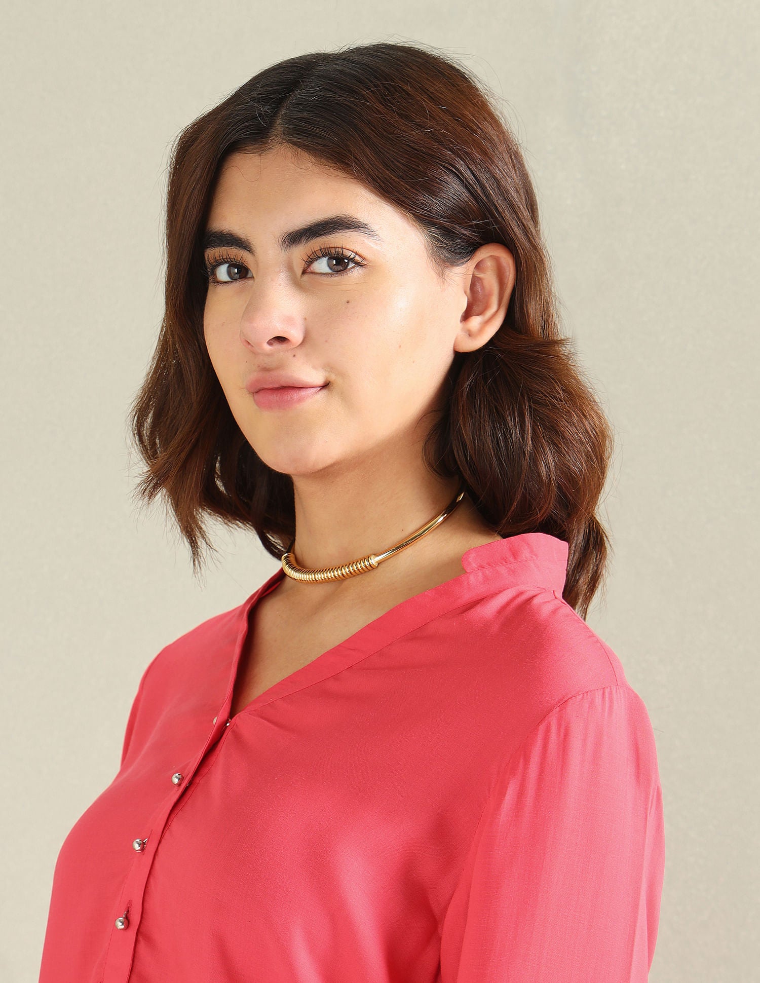 Notch Neck Solid Top Red - U.S. Polo Assn. India | Large