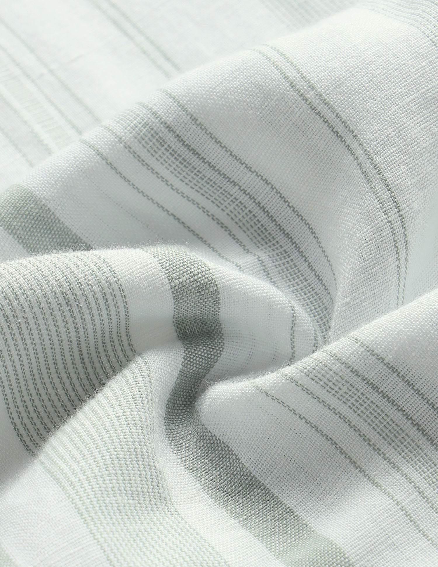 Casa De Campo Vertical Striped Shirt Light Green - U.S. Polo Assn. India | Large