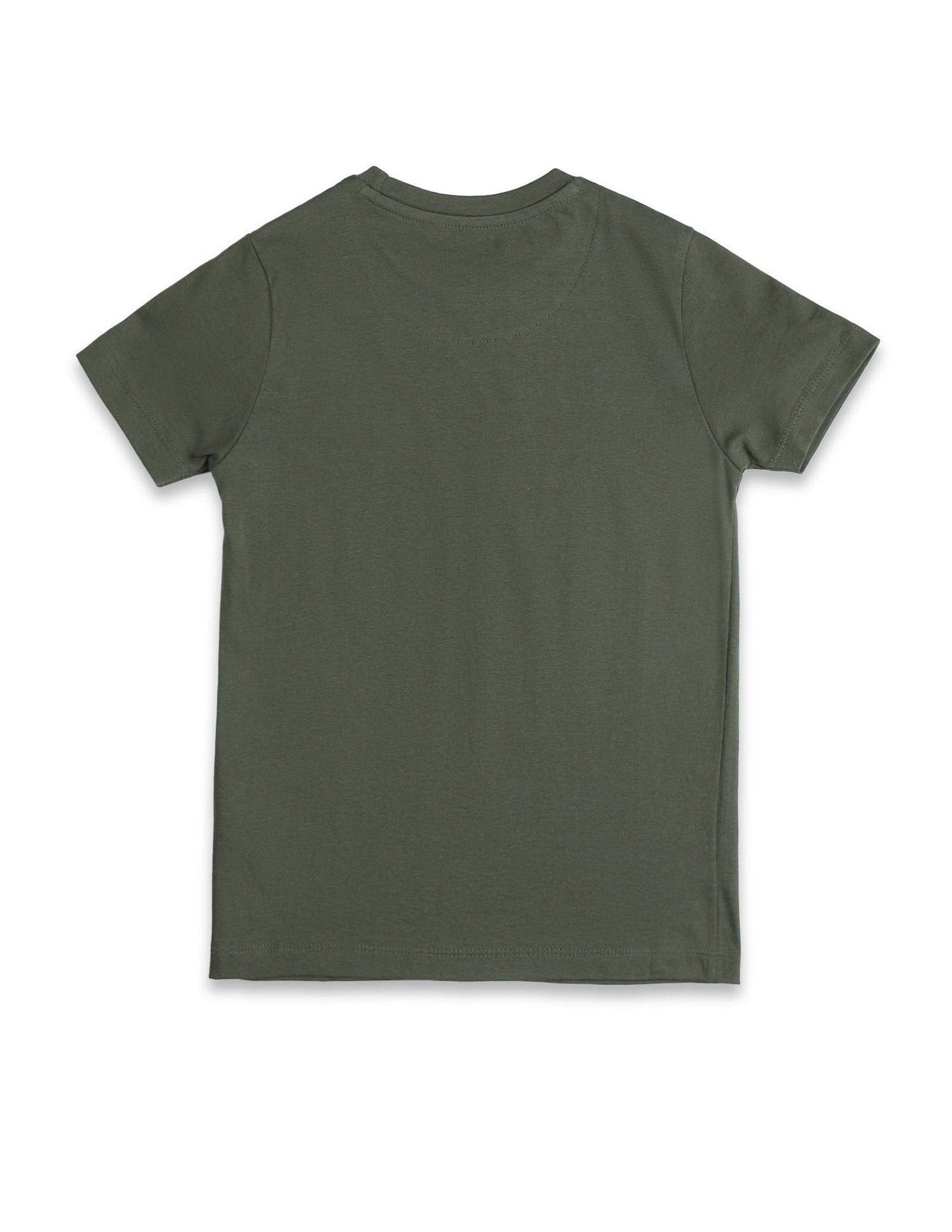 Boys Regular Fit Brand Printed T-Shirt Olive - U.S. POLO ASSN. | Large