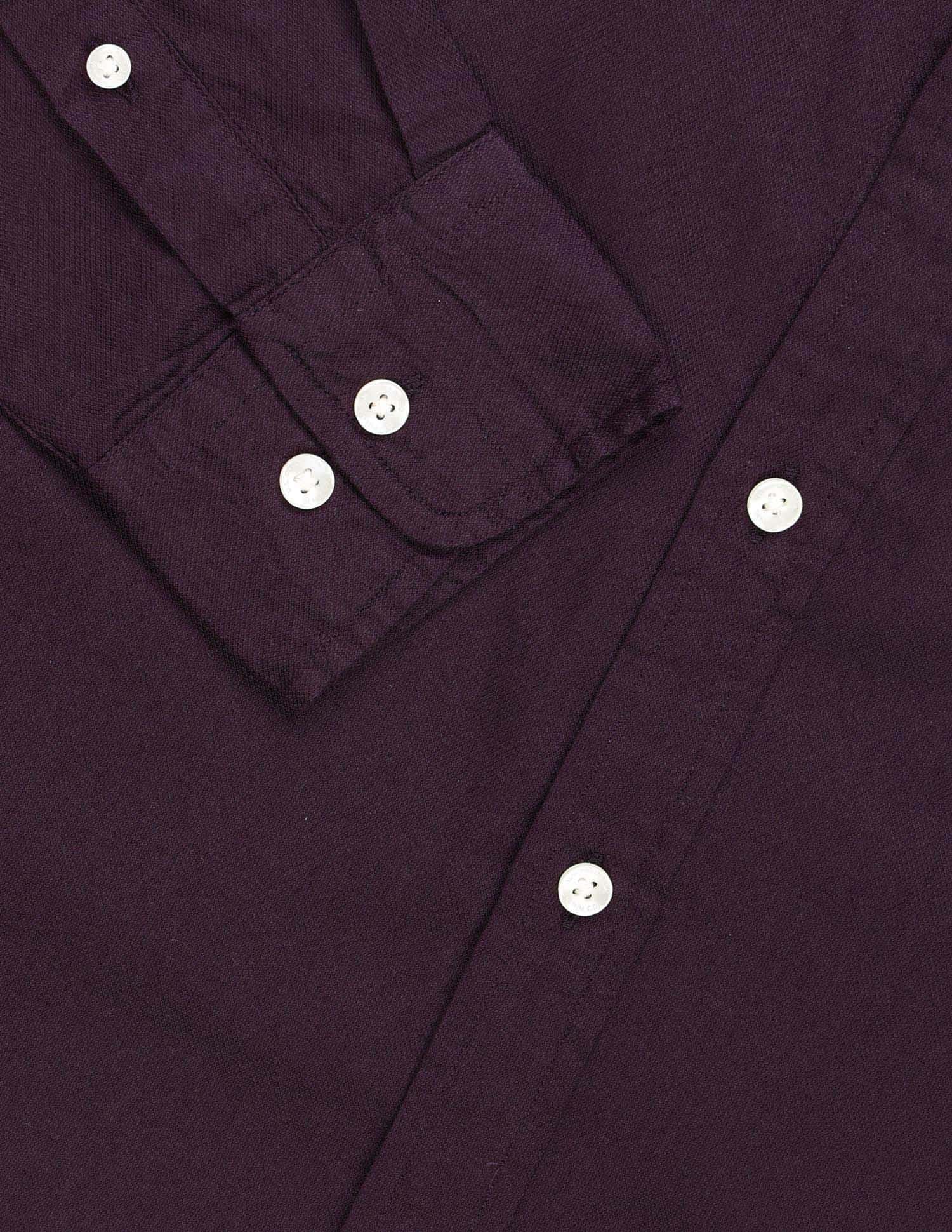Tailored Fit Dobby Shirt Wine - U.S. Polo Assn. India | Large