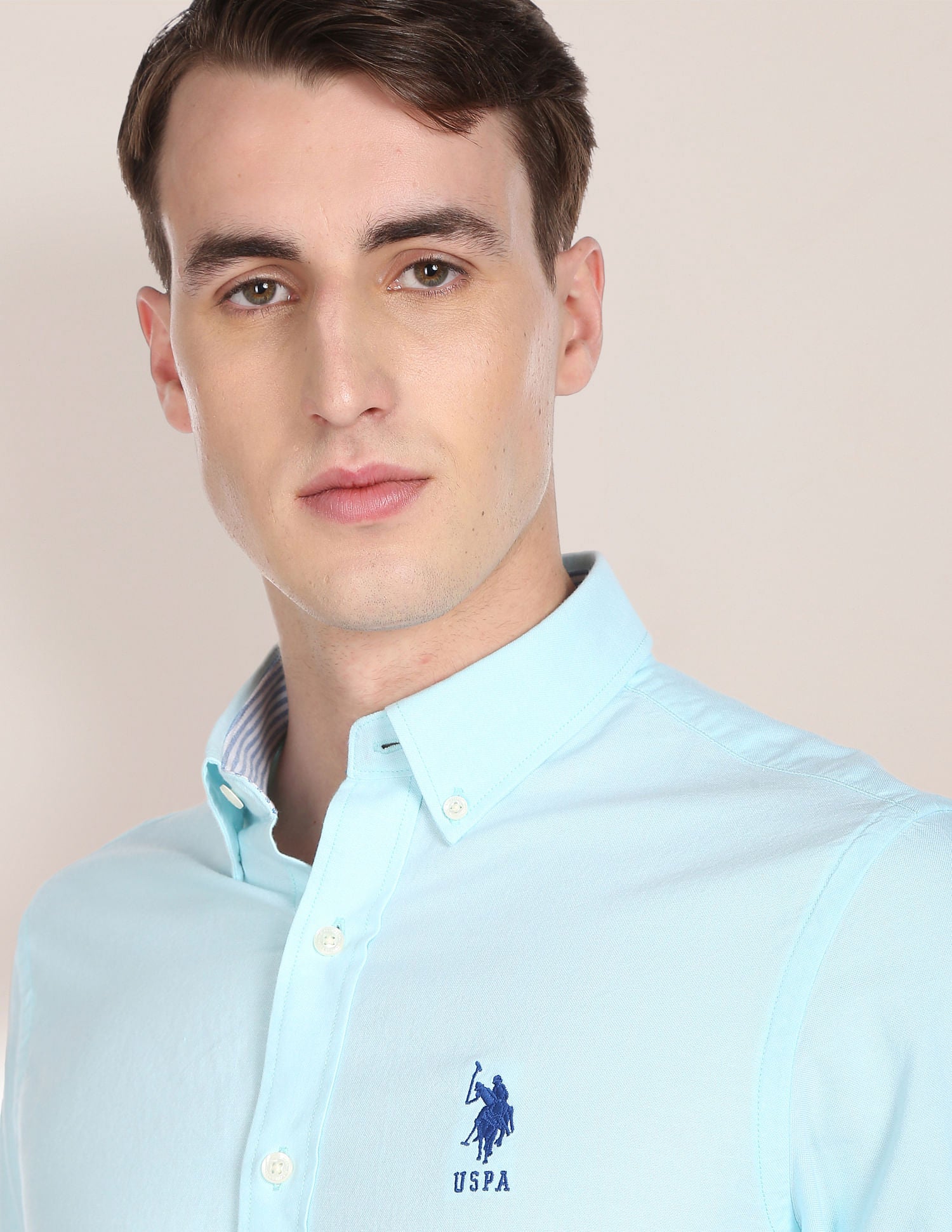 Solid Twill Casual Shirt – U.S. Polo Assn. India