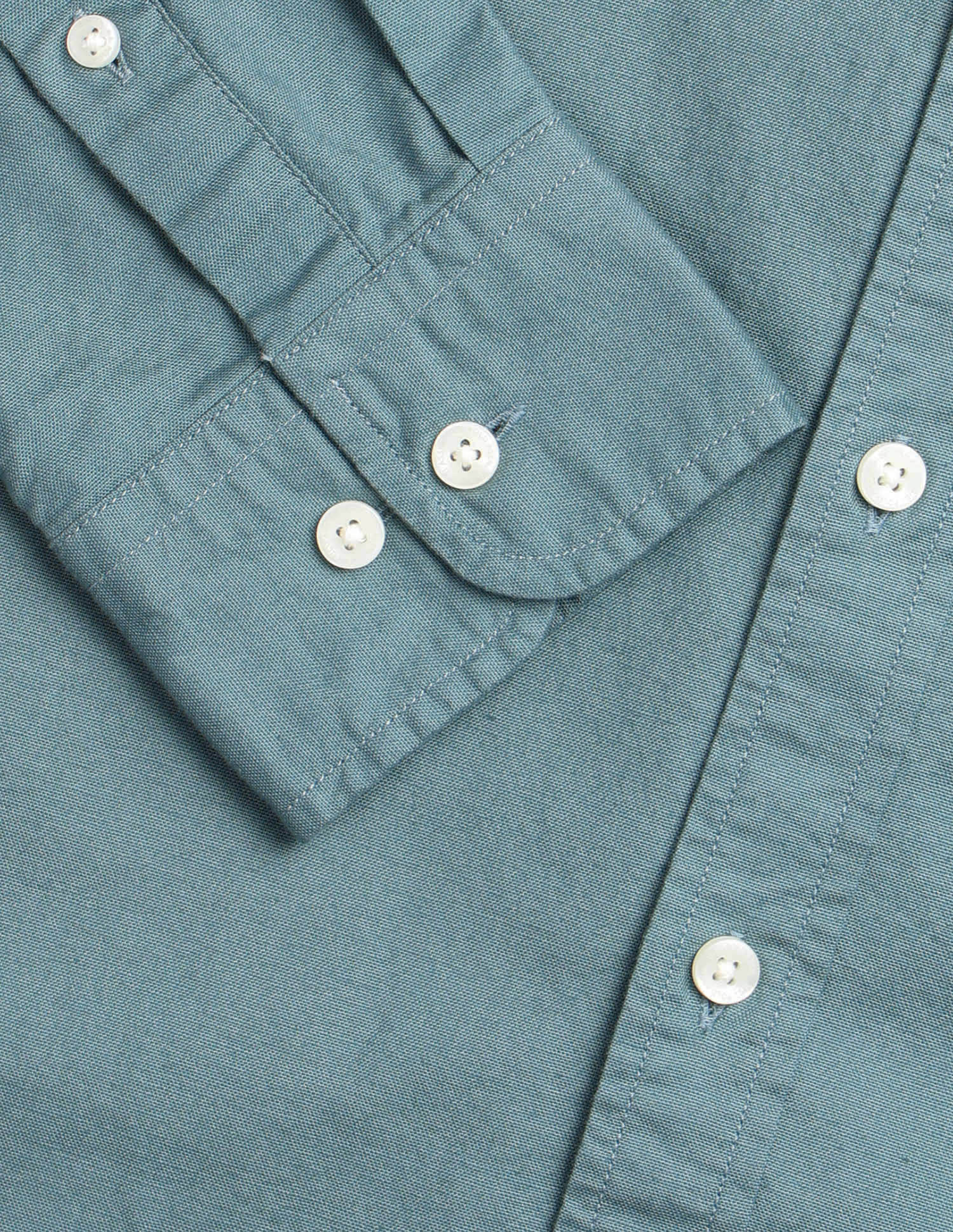 Tailored Fit Oxford Shirt Teal - U.S. Polo Assn. India | Large