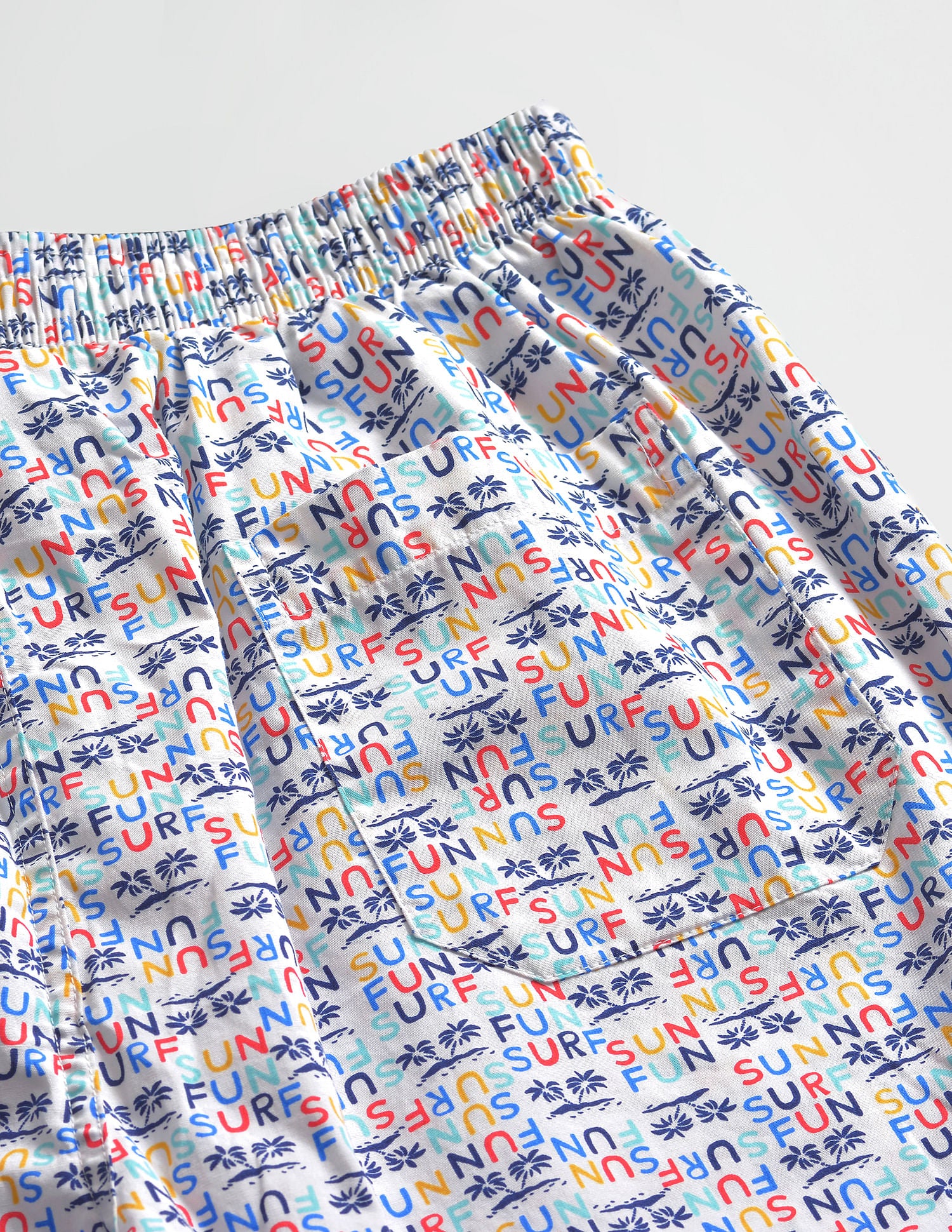 Back Pocket All Over Print IYAC Boxers - Pack Of 1 Ivory - U.S. POLO ASSN. | Large
