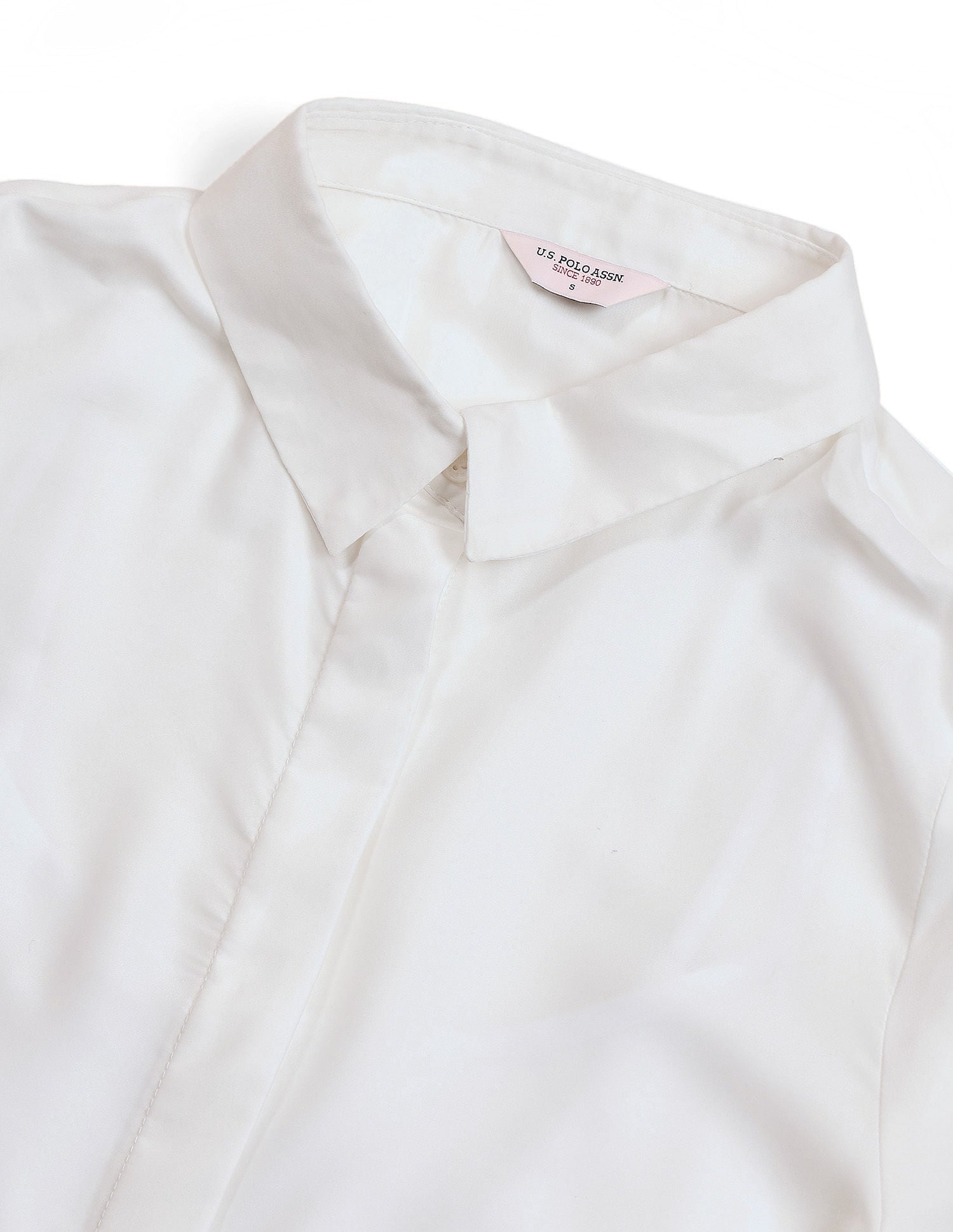 Tropical Printed Shirt Dress Iguana - U.S. POLO ASSN. | Large