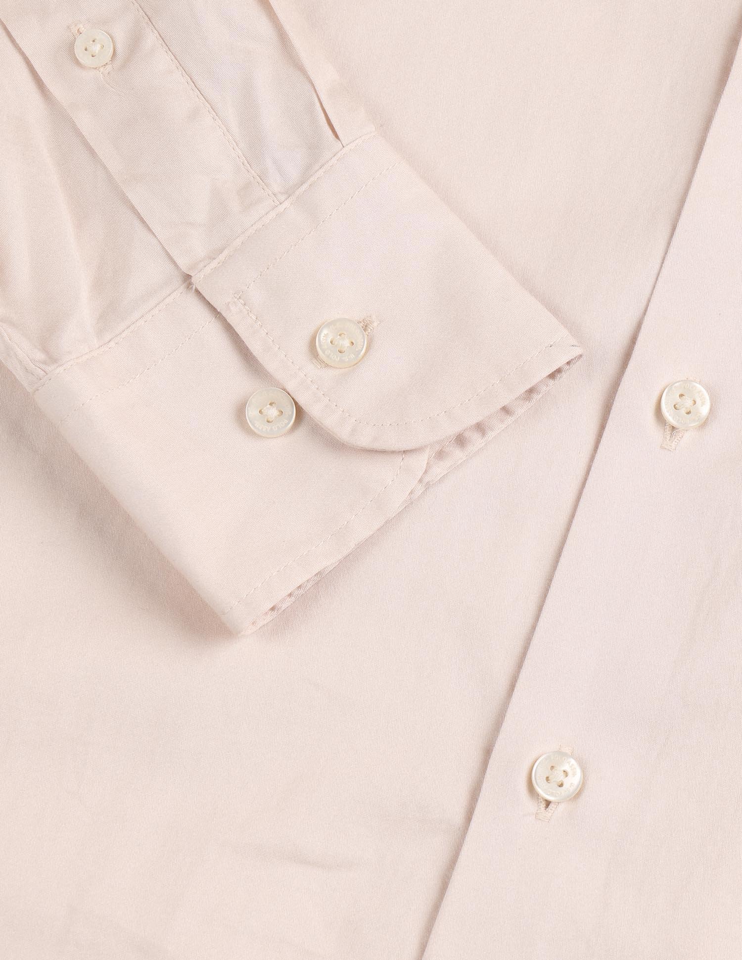 Pure Cotton Satin Shirt Beige - U.S. POLO ASSN. | Large