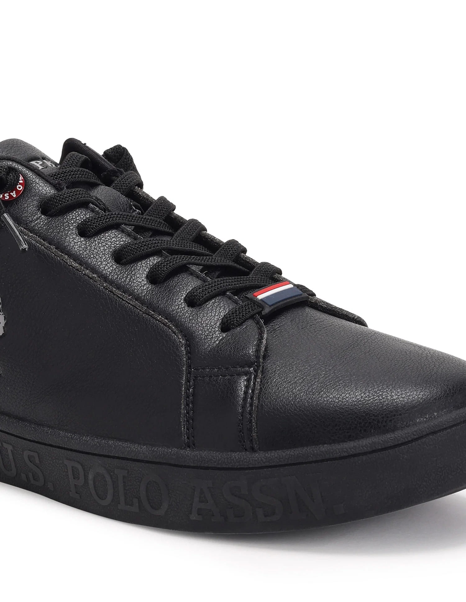 Men Dorit 2.0 Black All Day Sneakers Black - U.S. Polo Assn. India | Large