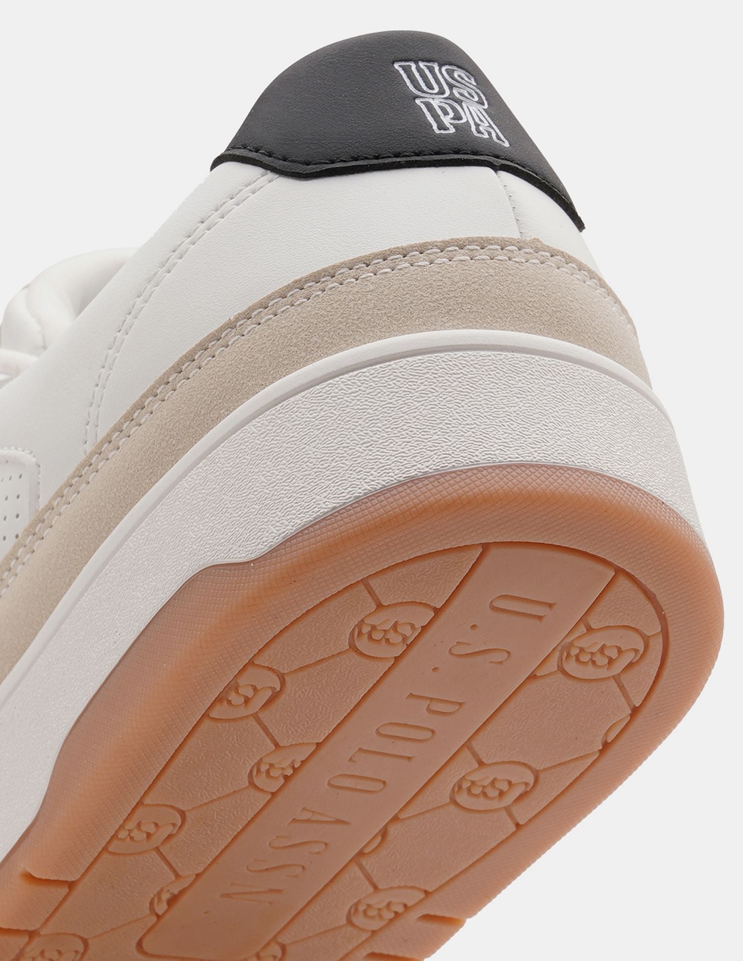 Men Simon Colour Blocked Sneakers White - U.S. Polo Assn. India | Large