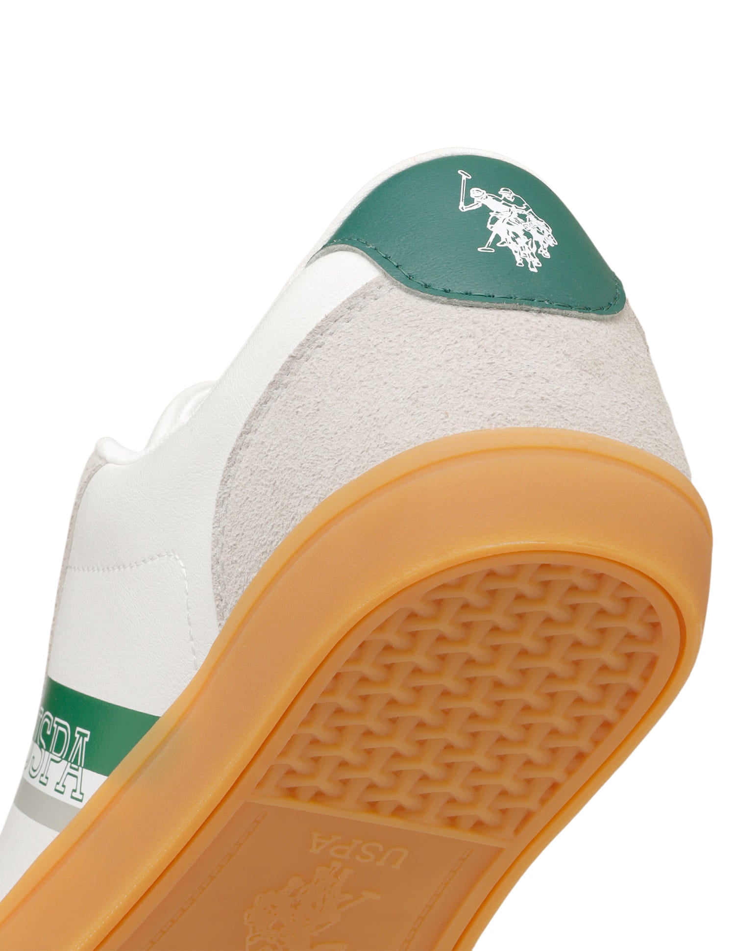 Men Hamet 2.0 Striped Sneakers Off White - U.S. Polo Assn. India | Large