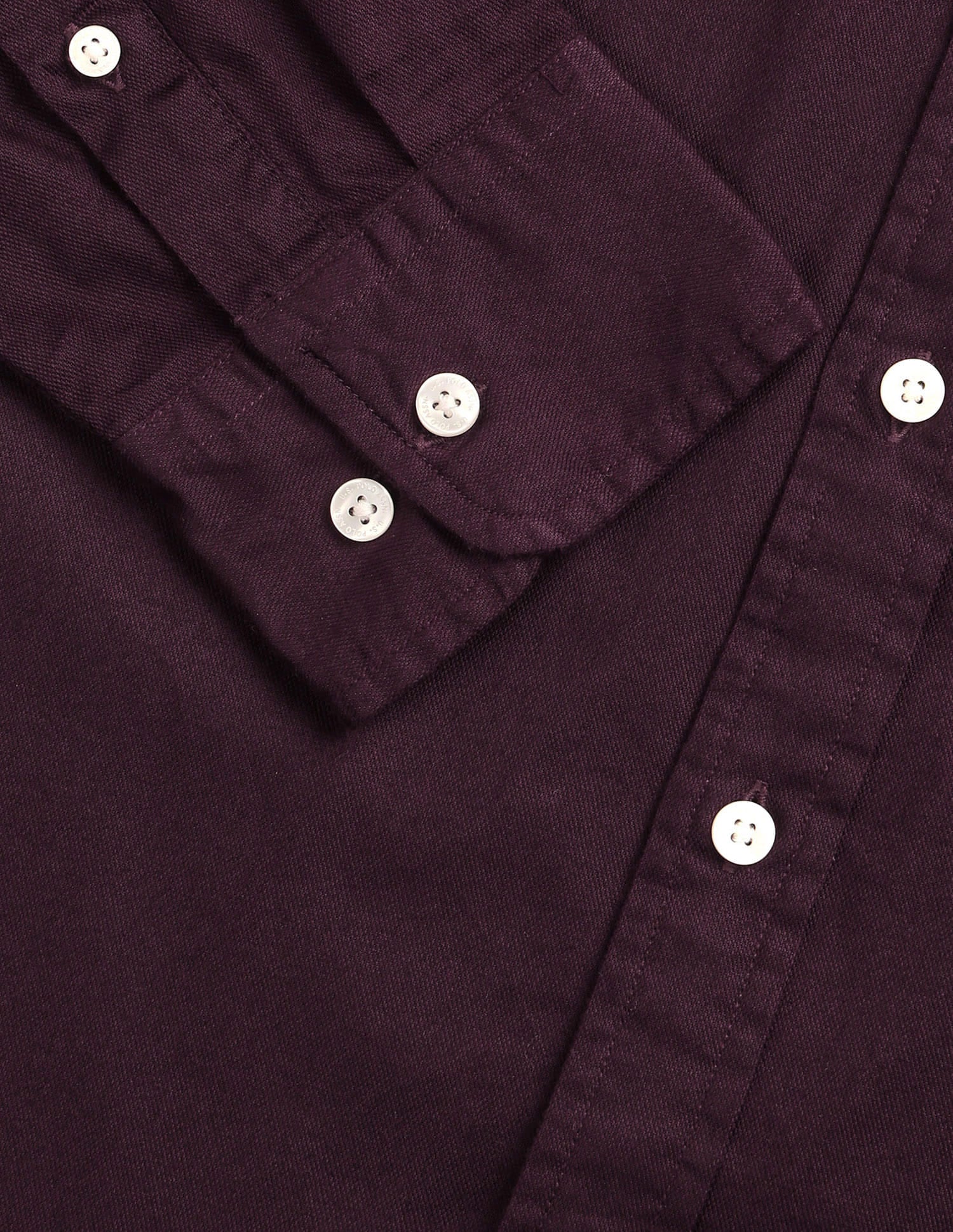 Solid Tailored Fit Shirt Red - U.S. Polo Assn. India | Large
