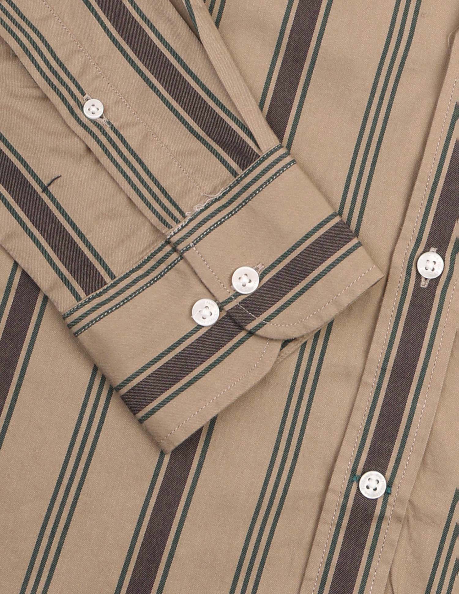 Twill Tailored Fit Shirt Khaki - U.S. Polo Assn. India | Large