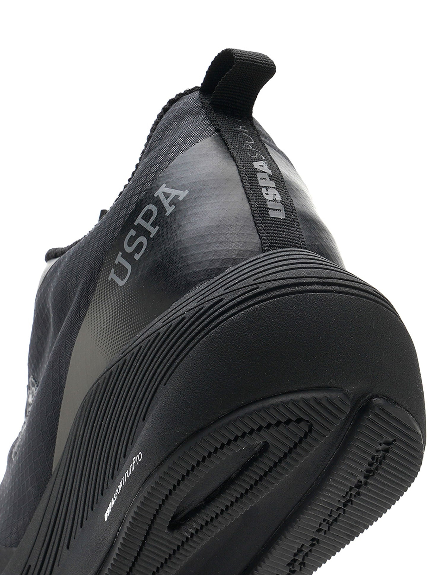 Men Severin Black Uspa Sport  Runpro Running Shoes Black - U.S. POLO ASSN. | Large
