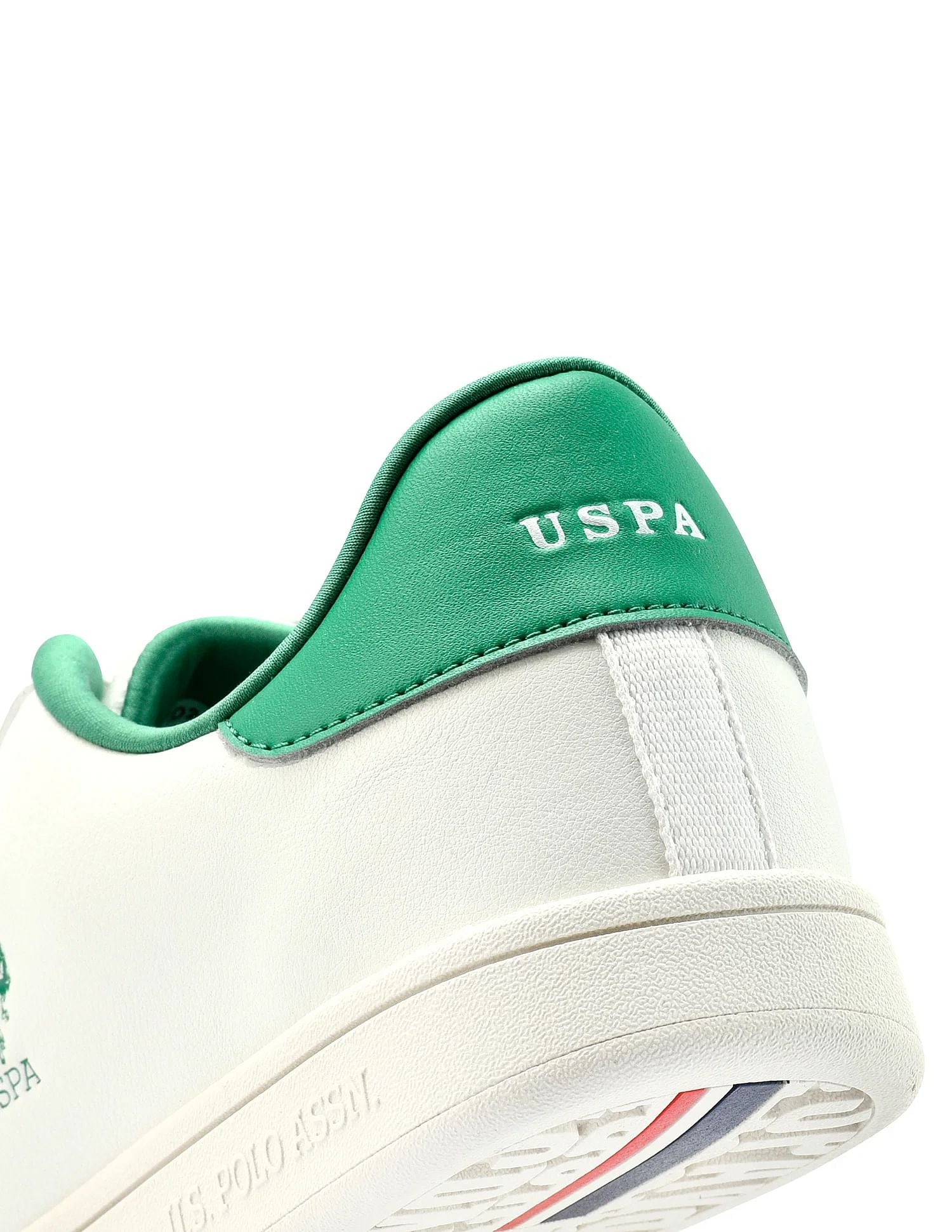 Men Solid Tobias Sneakers Off White - U.S. POLO ASSN. | Large