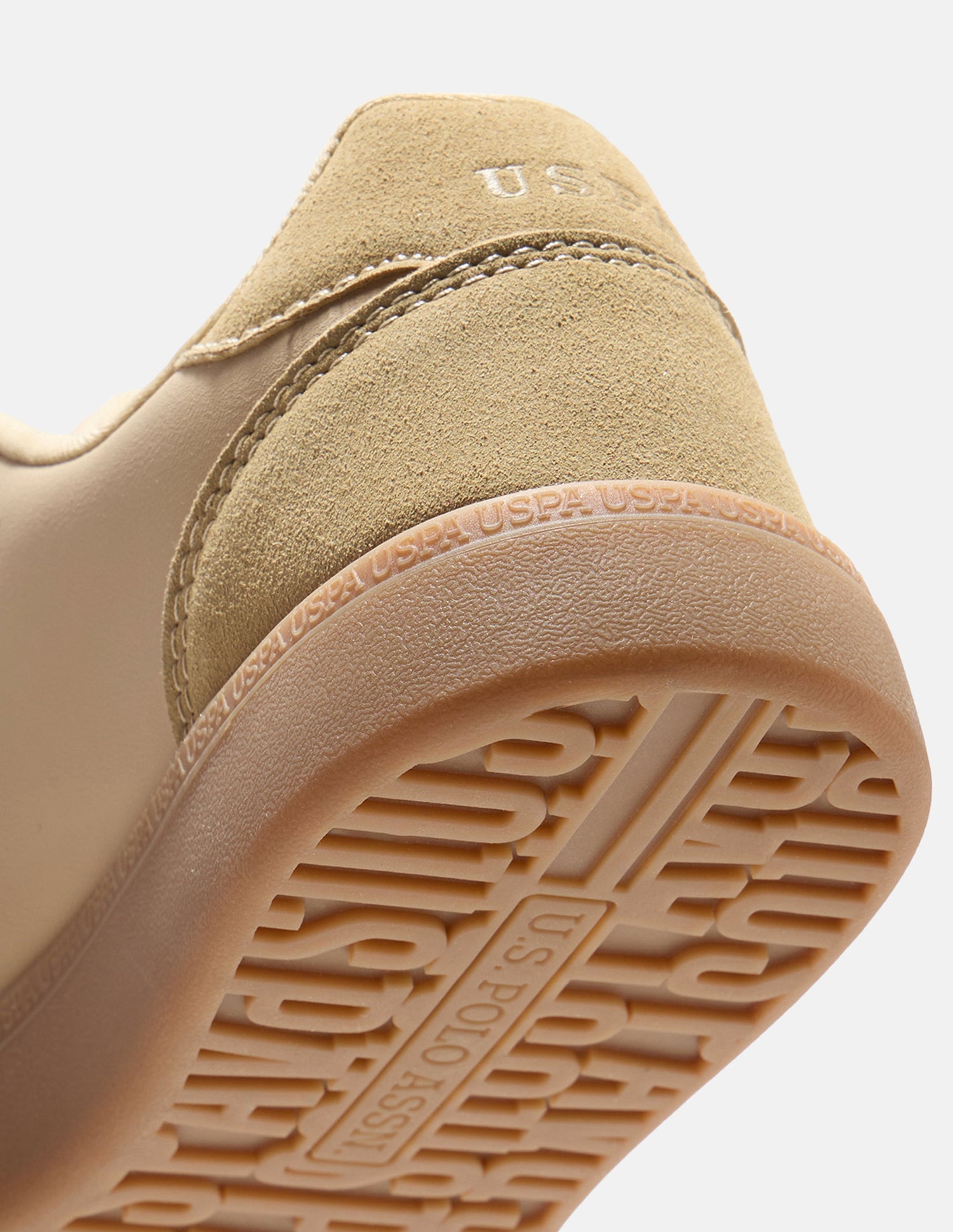 Vega Lace-Ups Sneakers Light Beige - U.S. Polo Assn. India | Large