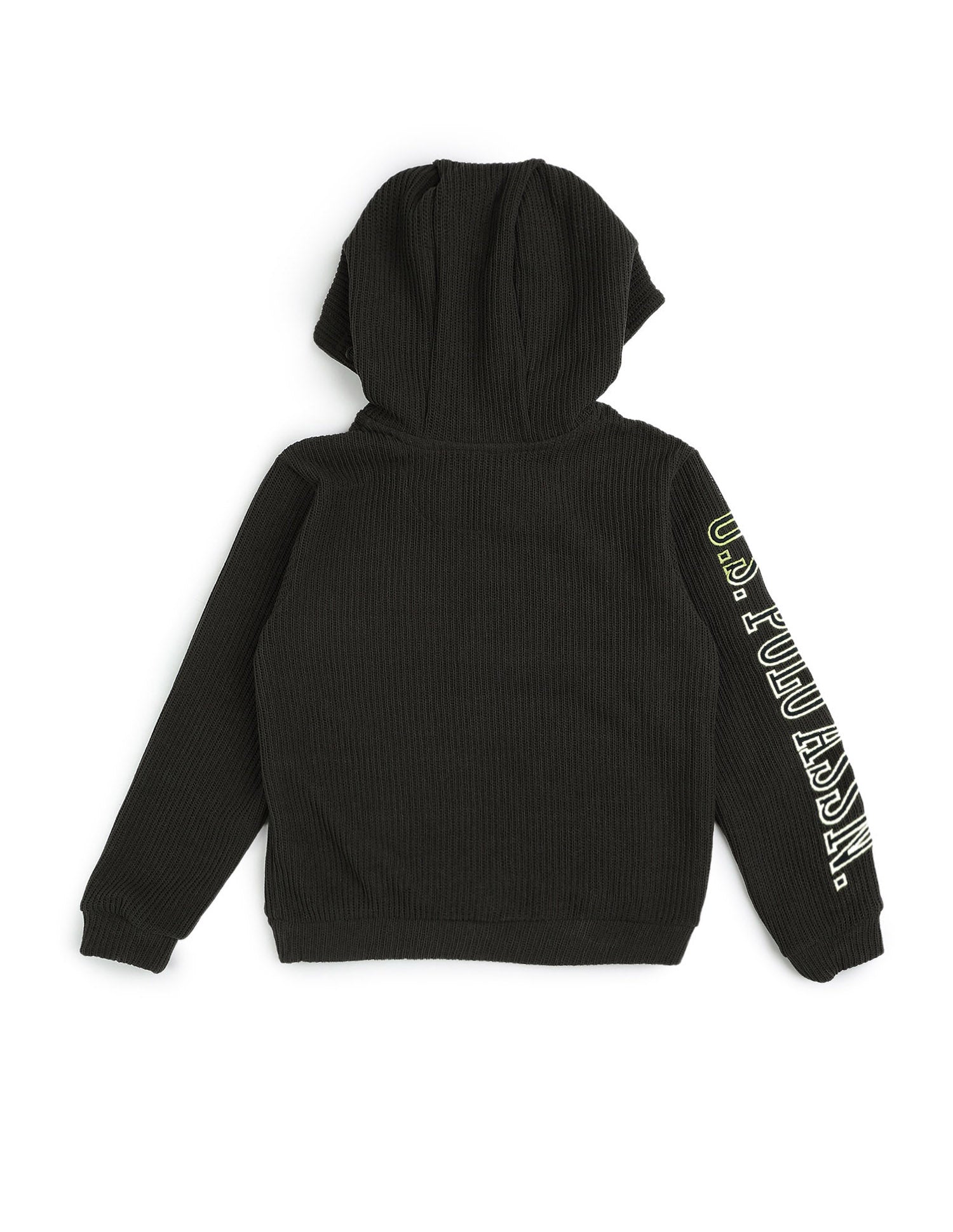 Boys Brand Embroidered Regular Fit Sweatshirt Olive - U.S. POLO ASSN. | Large