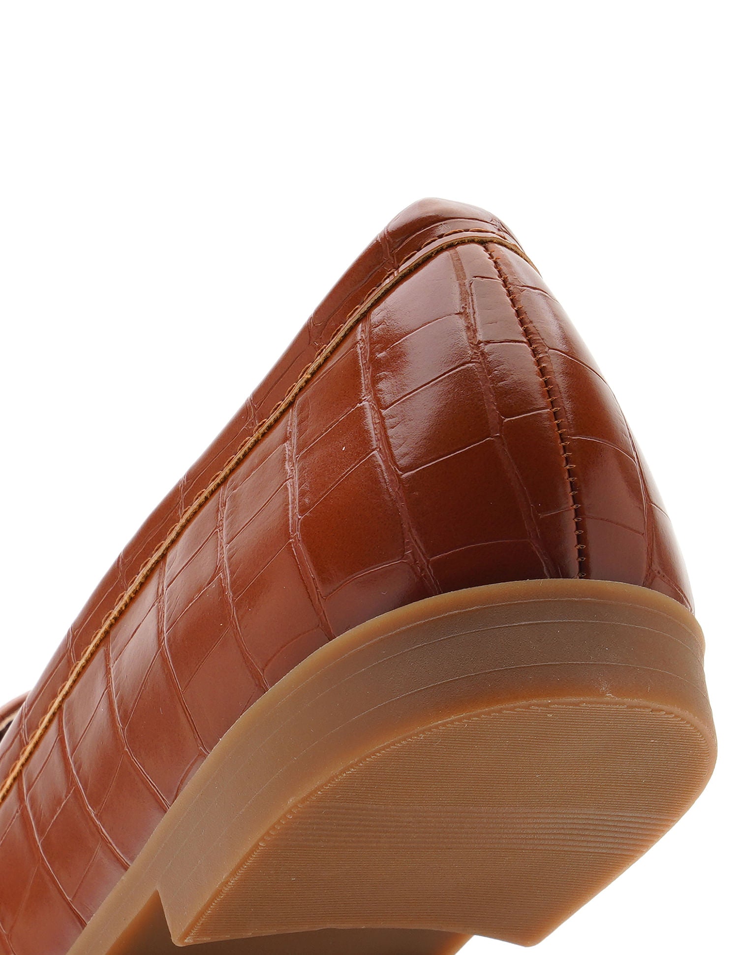 Women Round Toe Leisure Luna Loafers Tan - U.S. POLO ASSN. | Large