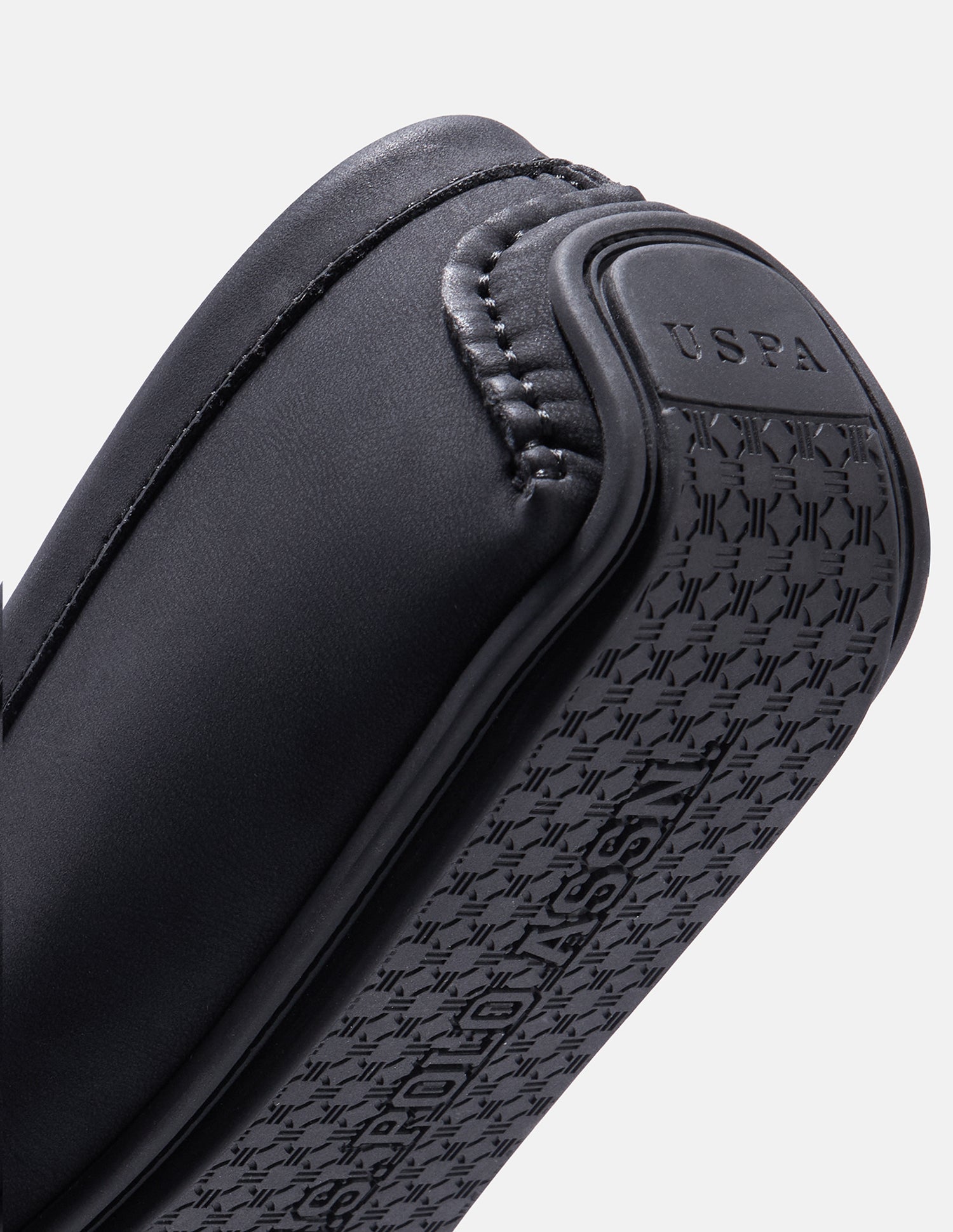 Round Toe Elric Loafers Black - U.S. Polo Assn. India | Large