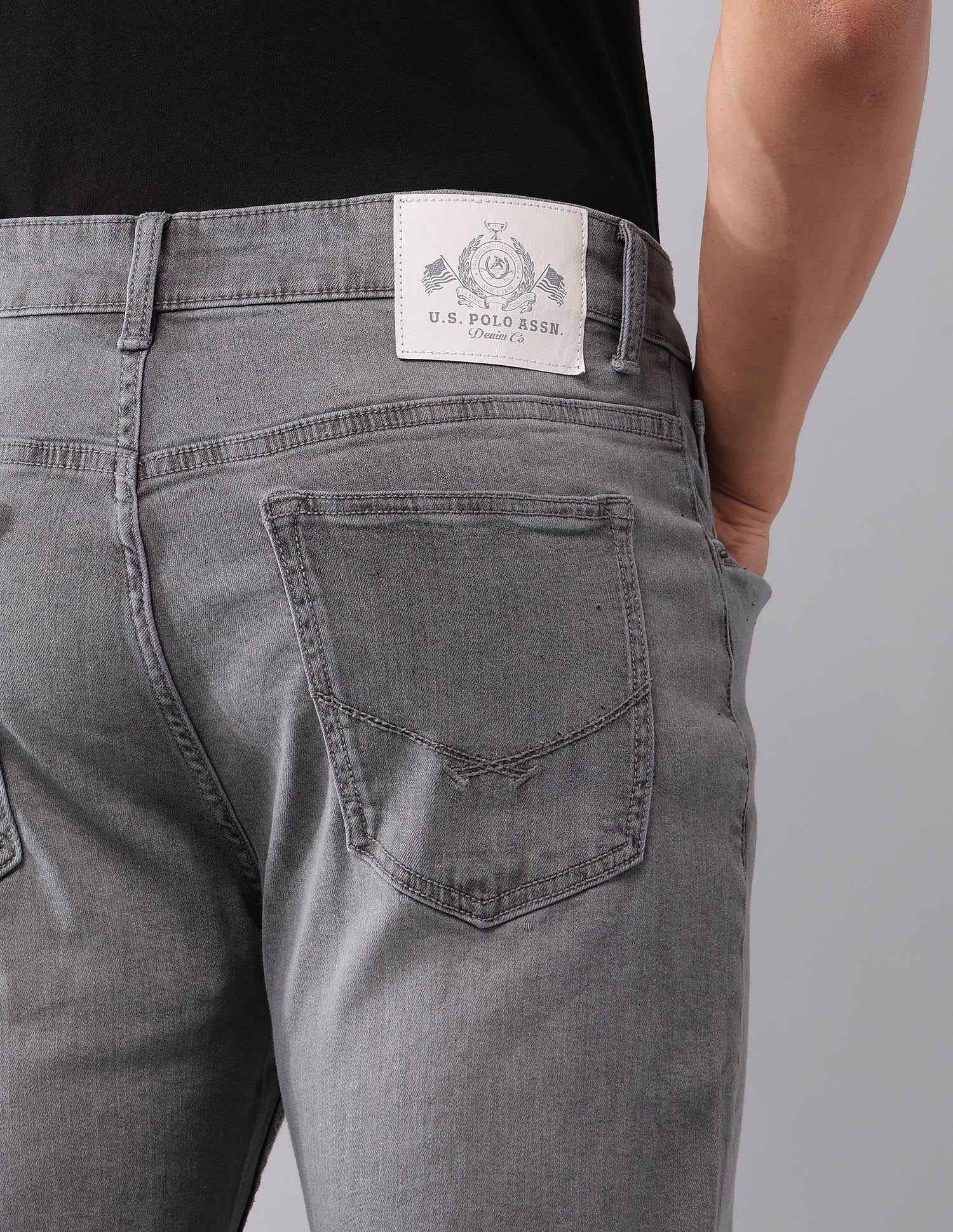 Conno Bootcut Grey Jeans Grey - U.S. POLO ASSN. | Large