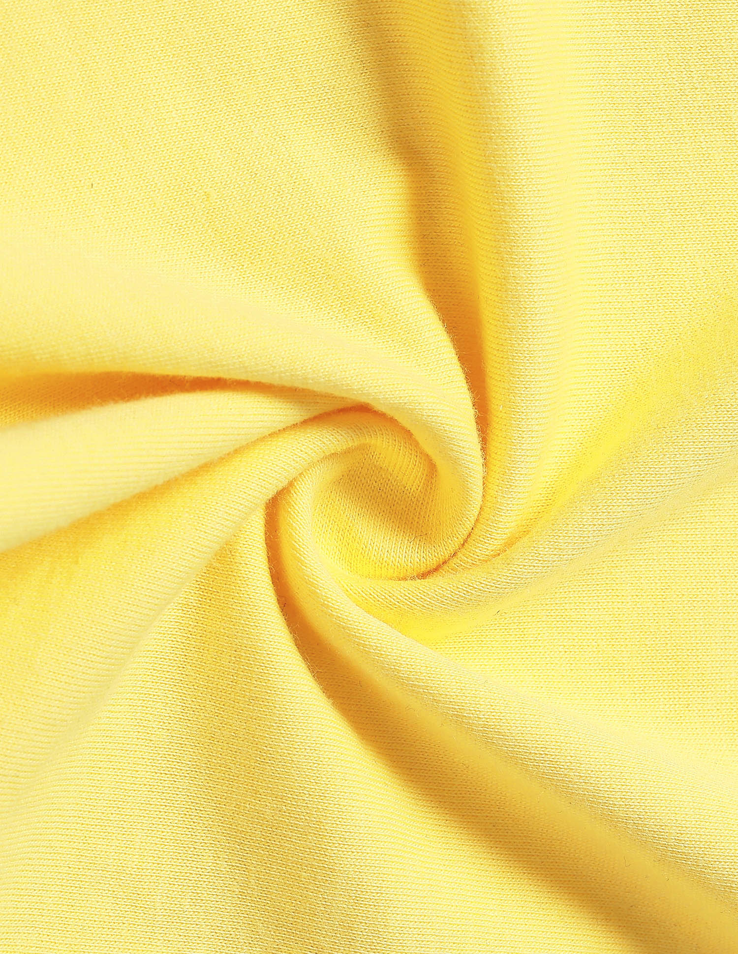 Solid Regular Fit T-Shirt Light Yellow - U.S. Polo Assn. India | Large