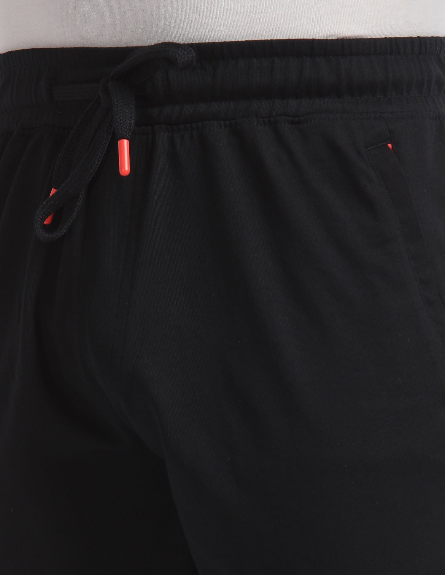 Solid Active AS001 Lounge Shorts - Pack Of 1 Black - U.S. POLO ASSN. | Large