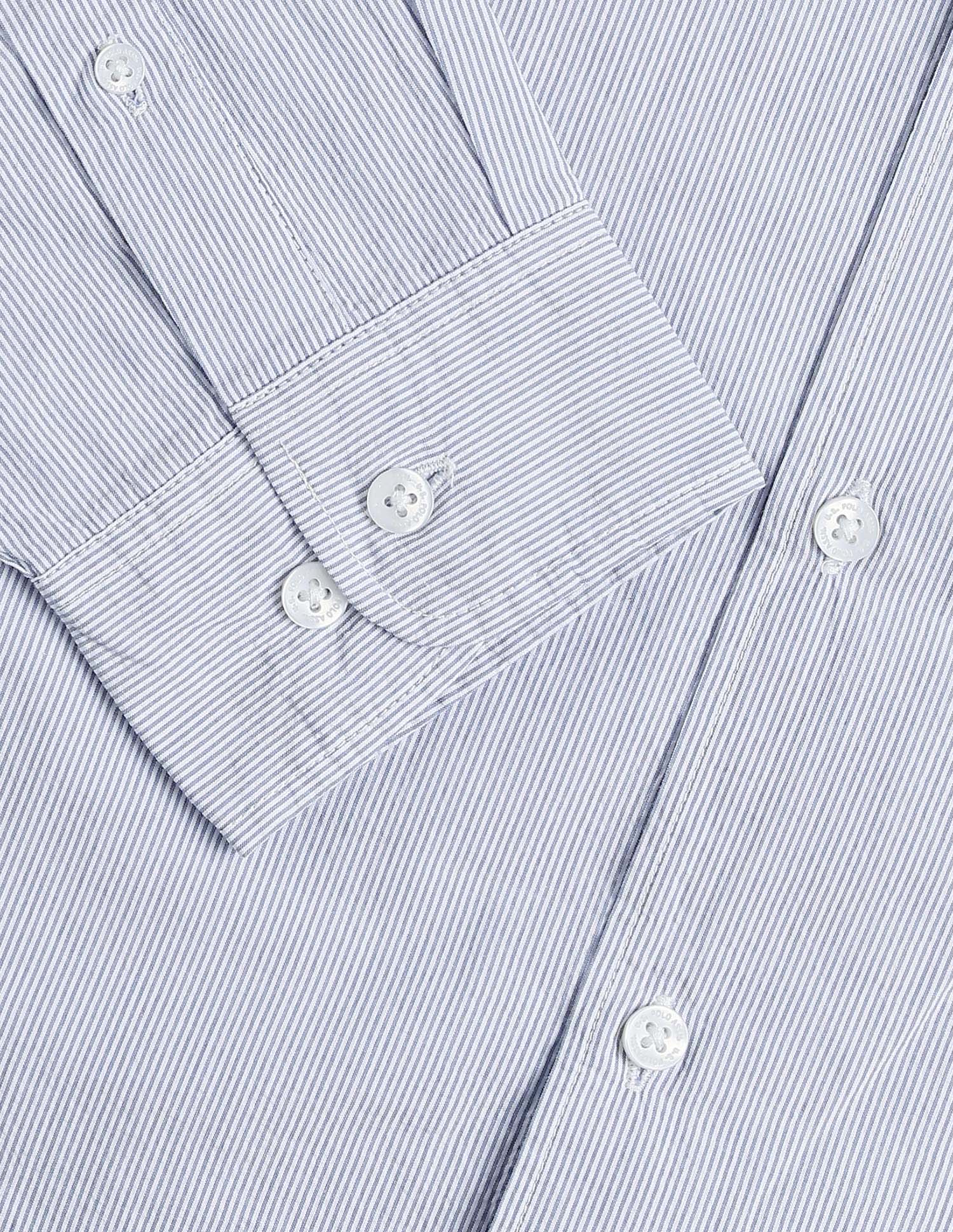 Pinstriped Seersucker Shirt Blue - U.S. Polo Assn. India | Large