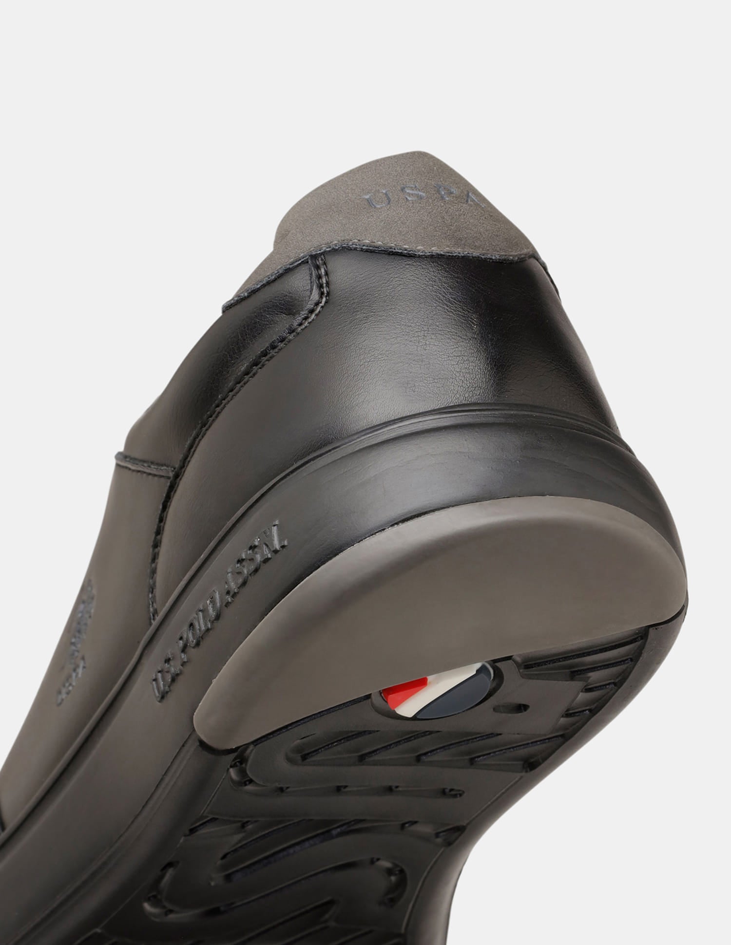 Round Toe Lace Ups Como 2.0 Sneakers Black - U.S. Polo Assn. India | Large