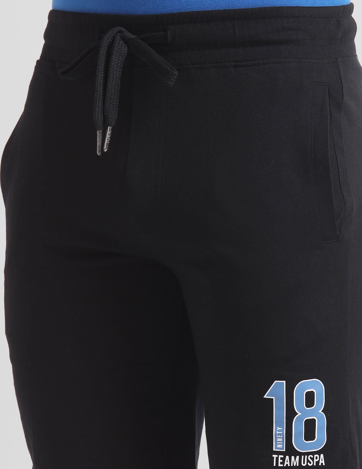 Dual Pocket Relaxed IYAQ Lounge Shorts - Pack Of 1 Black - U.S. POLO ASSN. | Large