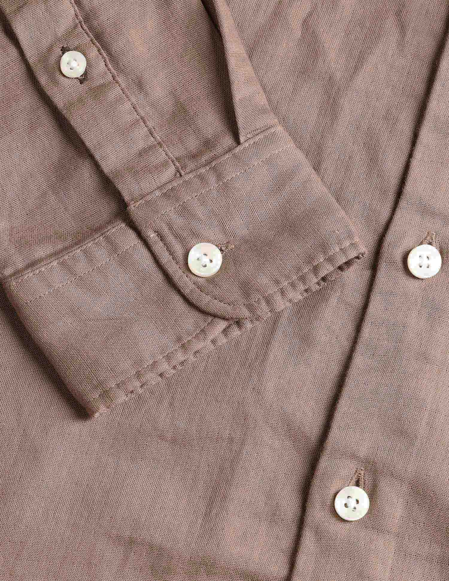 Dobby Regular Fit Shirt Light Khaki - U.S. POLO ASSN. | Large