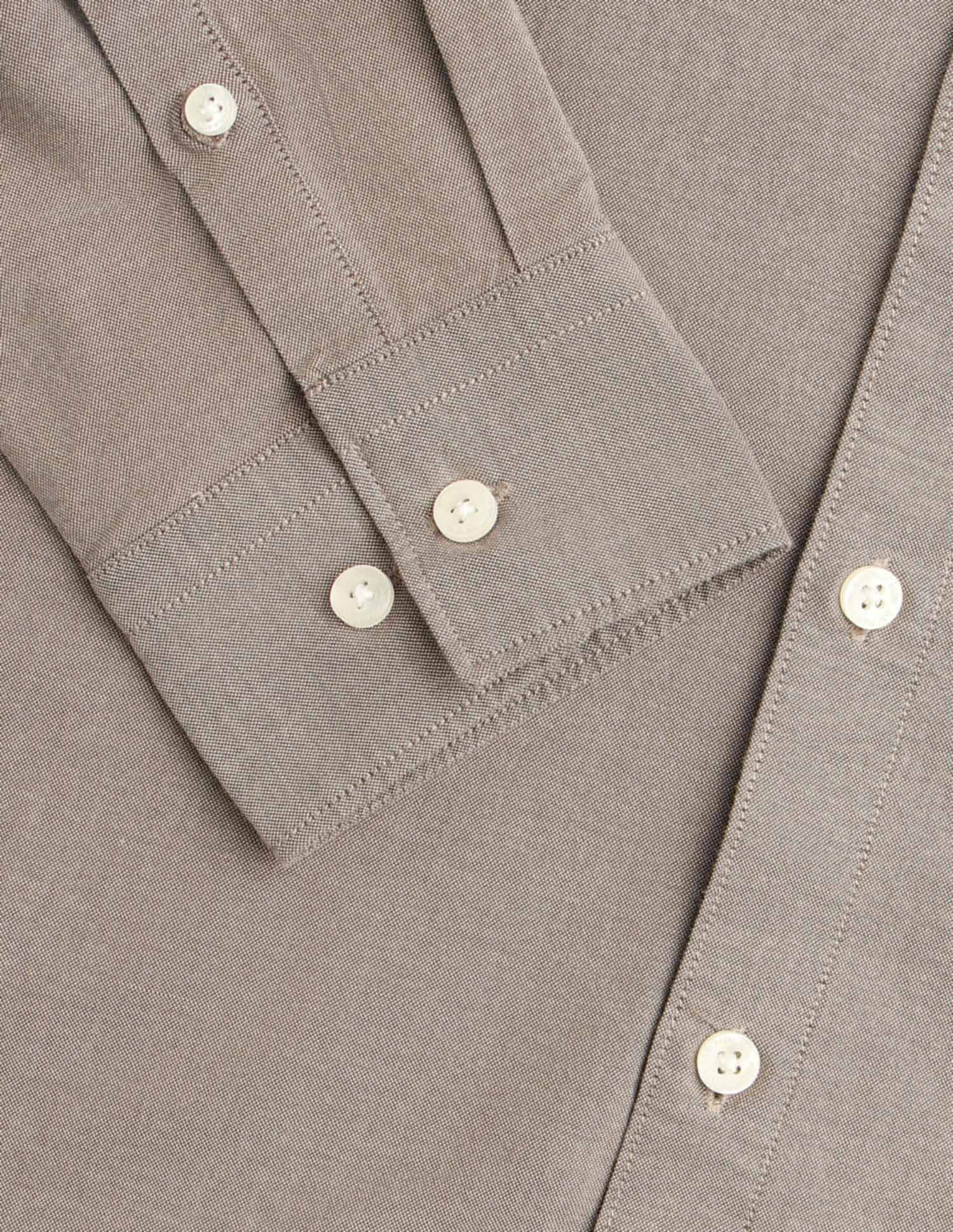 Tailored Fit Equestrian Aisle Theater Shirt Brown - U.S. POLO ASSN. | Large