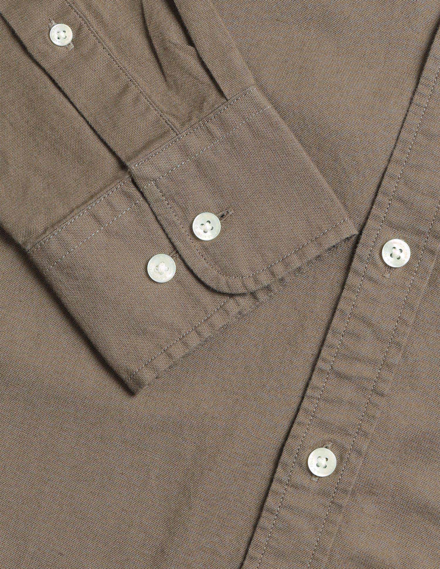Tailored Fit Oxford Shirt Light Khaki - U.S. Polo Assn. India | Large