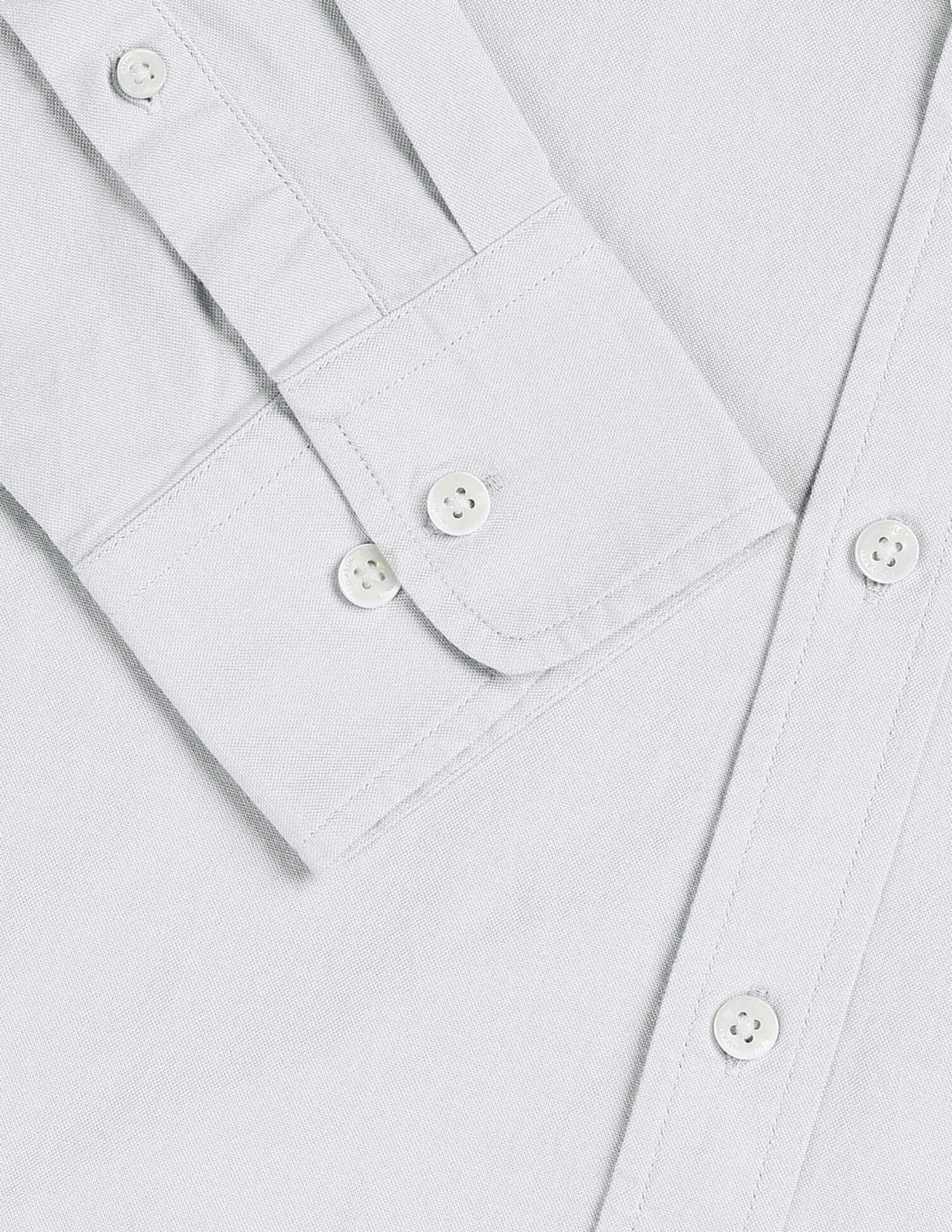 Casa De Campo Solid Shirt Light Grey - U.S. Polo Assn. India | Large