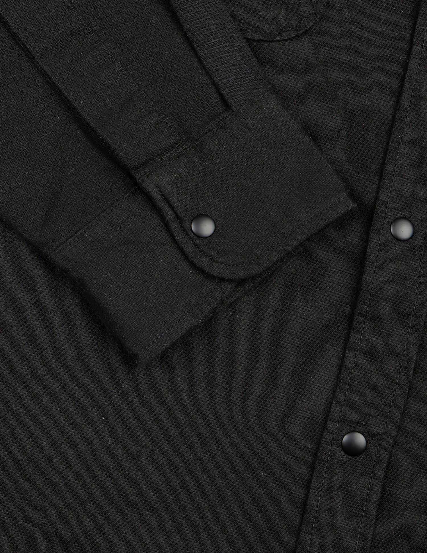 Twill Regular Fit Shirt Black - U.S. POLO ASSN. | Large