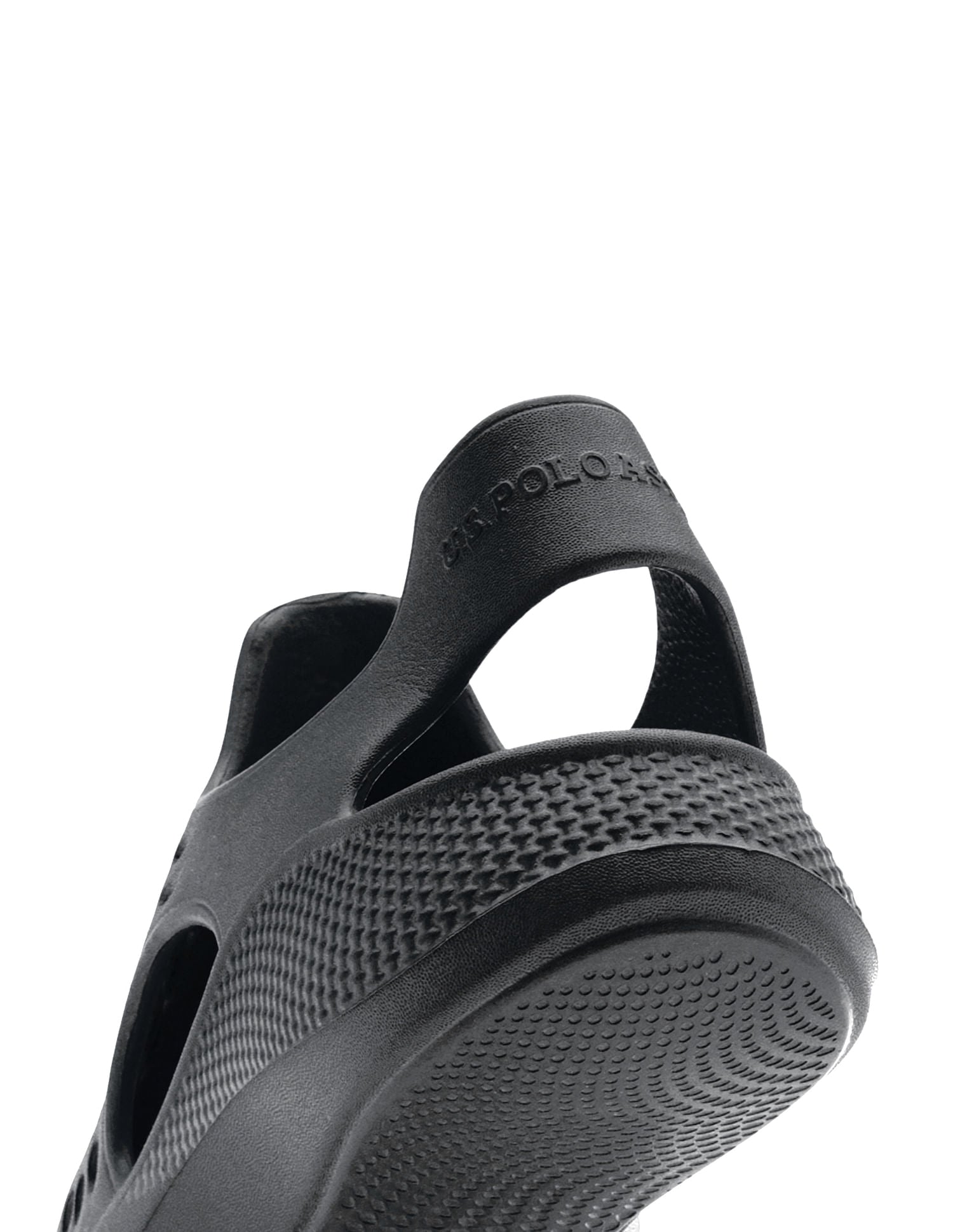 Men Noan Black Foam Walk Clogs Black - U.S. POLO ASSN. | Large