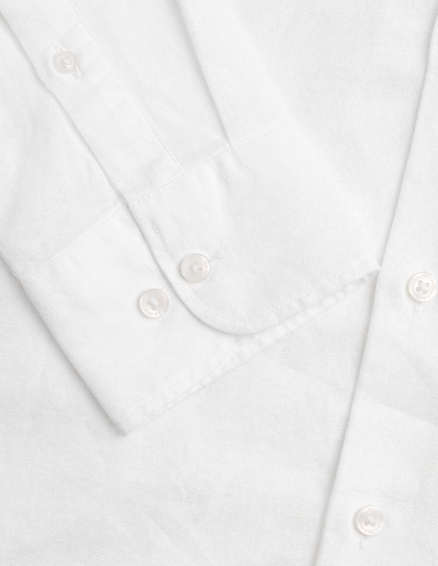 Solid Tailored Fit Shirt White - U.S. Polo Assn. India | Large