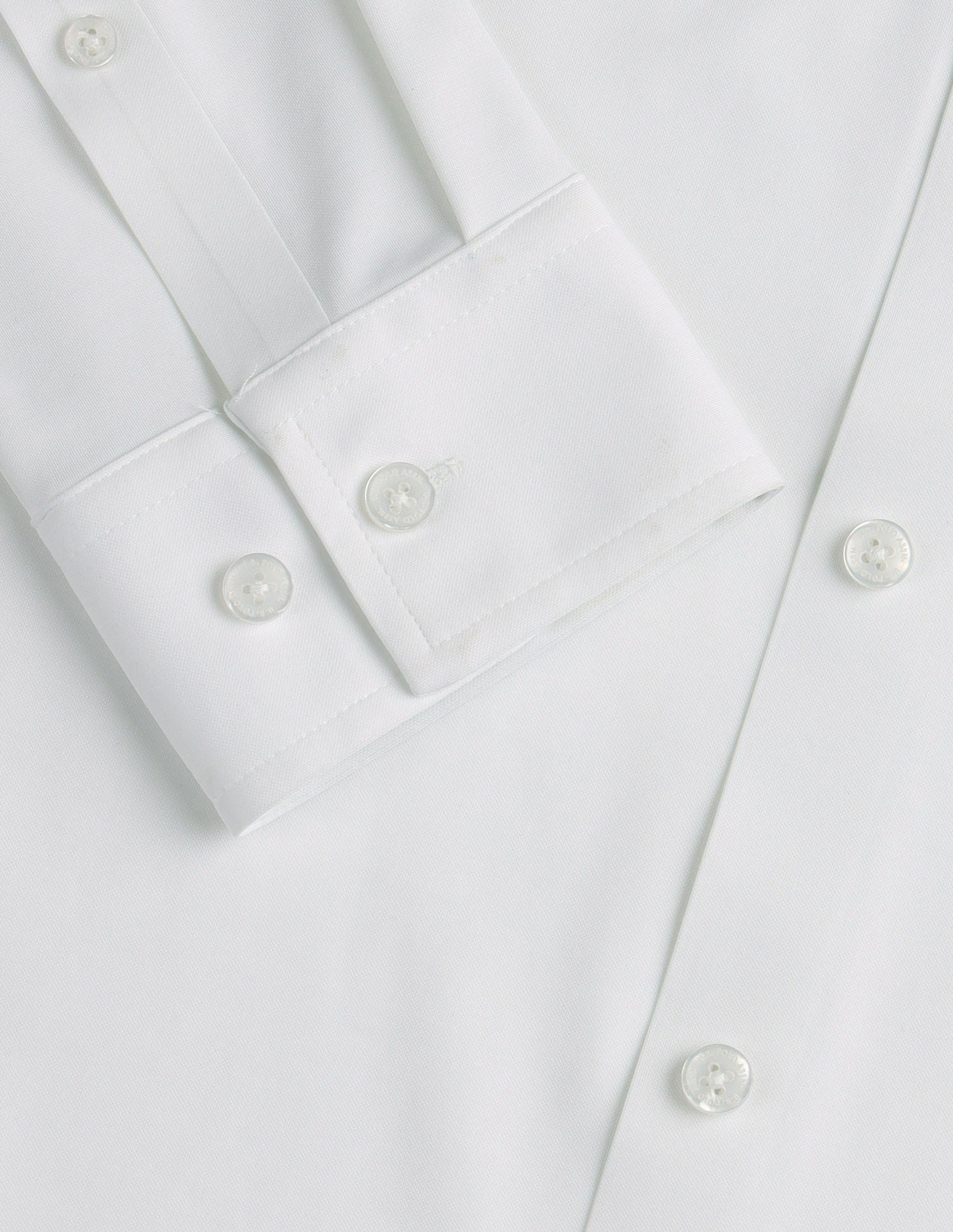 Solid Tailored Fit Shirt White - U.S. POLO ASSN. | Large