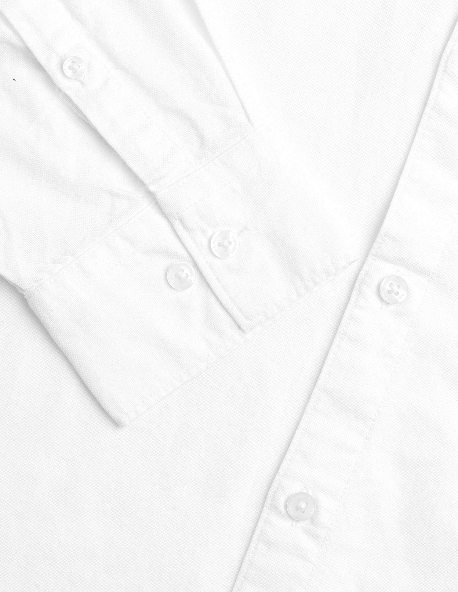Tailored Fit Oxford Shirt White - U.S. Polo Assn. India | Large