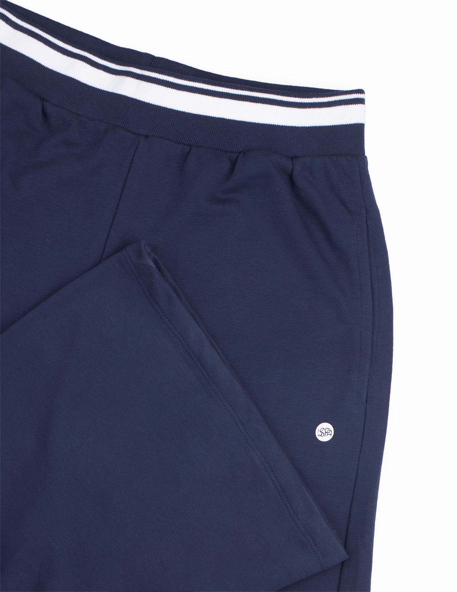 High Rise Wide Leg Fit Sweatpants Navy - U.S. Polo Assn. India | Large