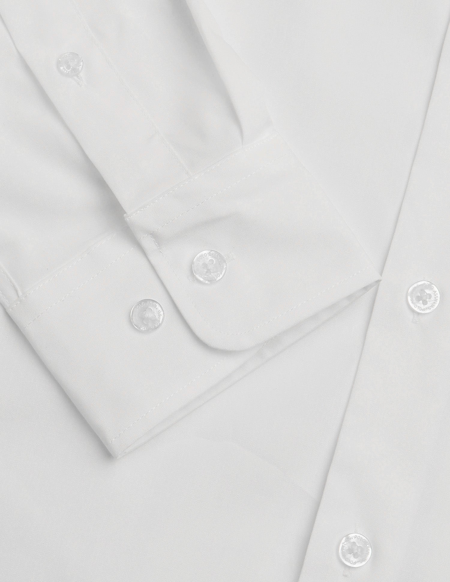 Solid Tailored Fit Shirt White - U.S. Polo Assn. India | Large